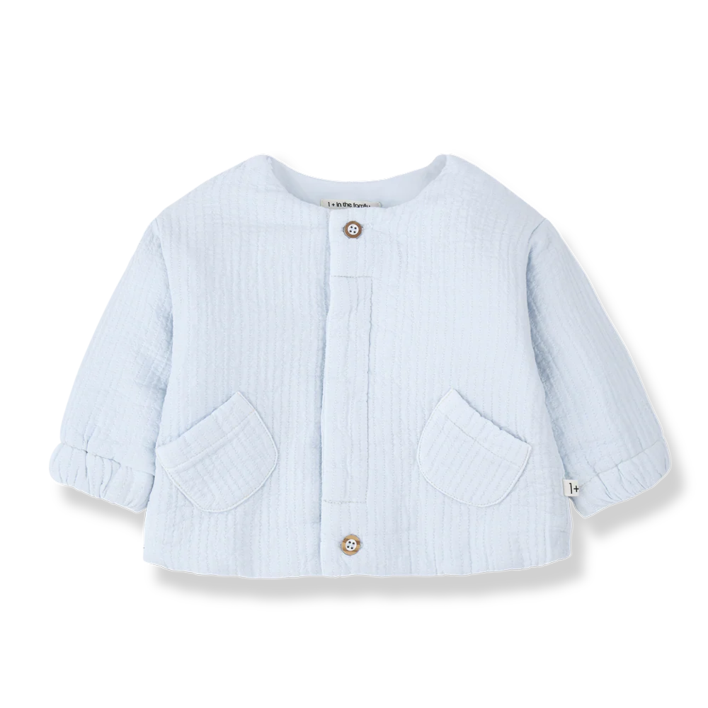 1+ In The Family Lemnos Padded Jacket - Misty Blue