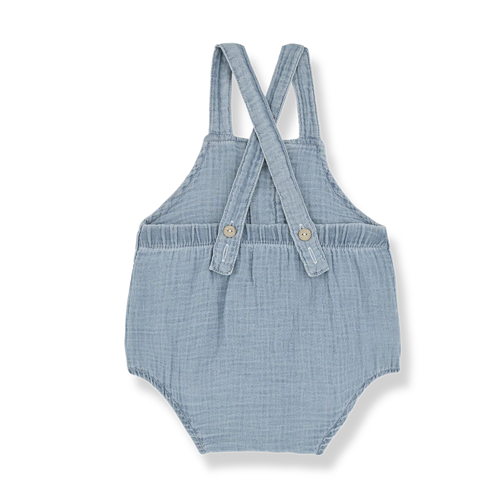 1+ in the Family Lucca Romper - Denim - Image 2