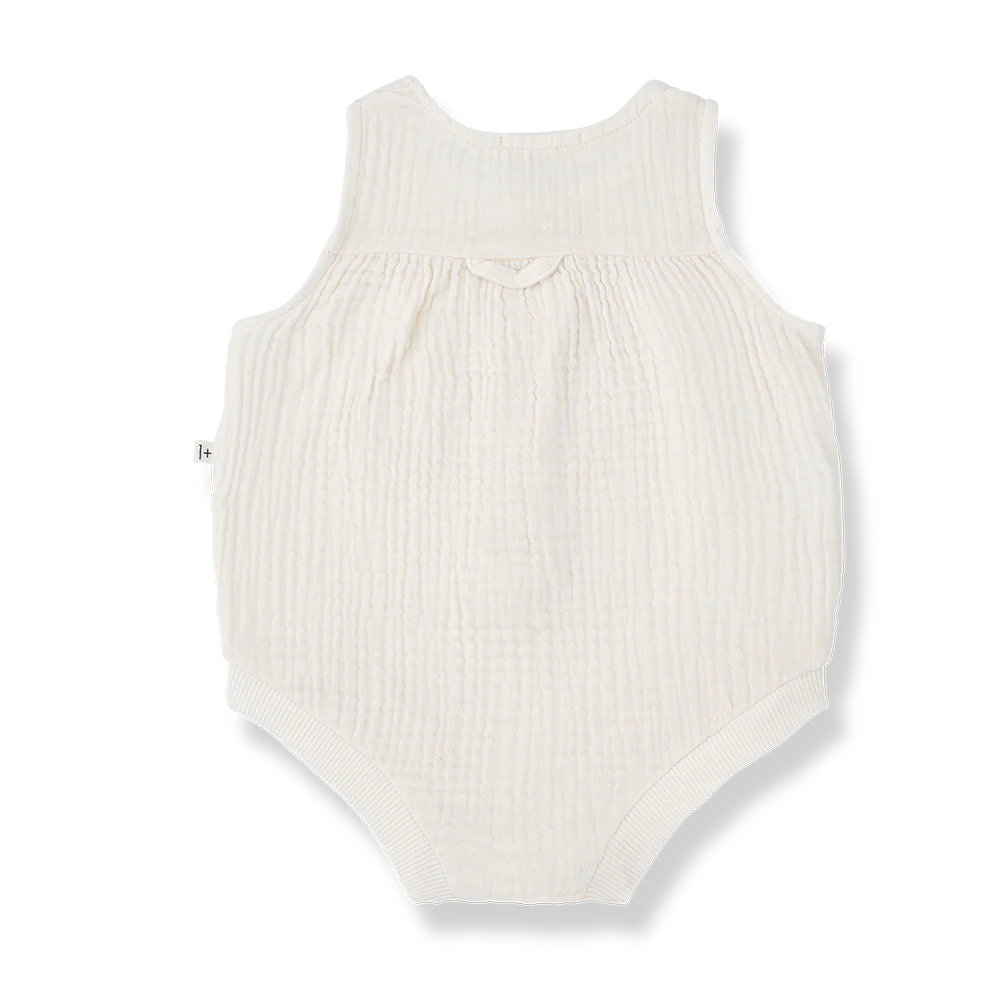 1+ in the Family Yago Romper - Ecru - Image 2