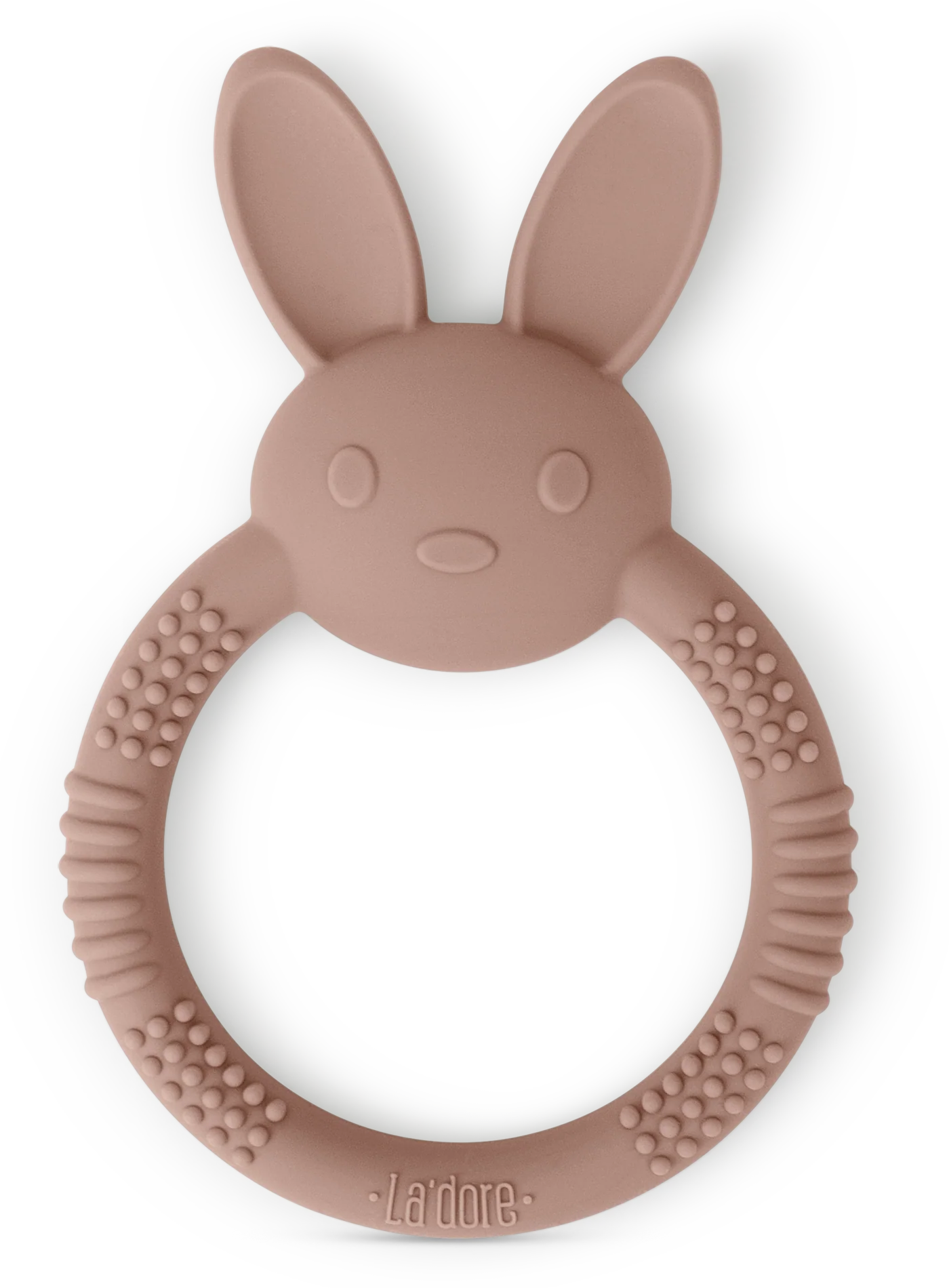 Adora Bebe Bunny Teether Mauve