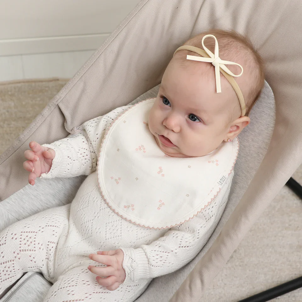 Adora Bibs - Mini Flower Blush - Image 3