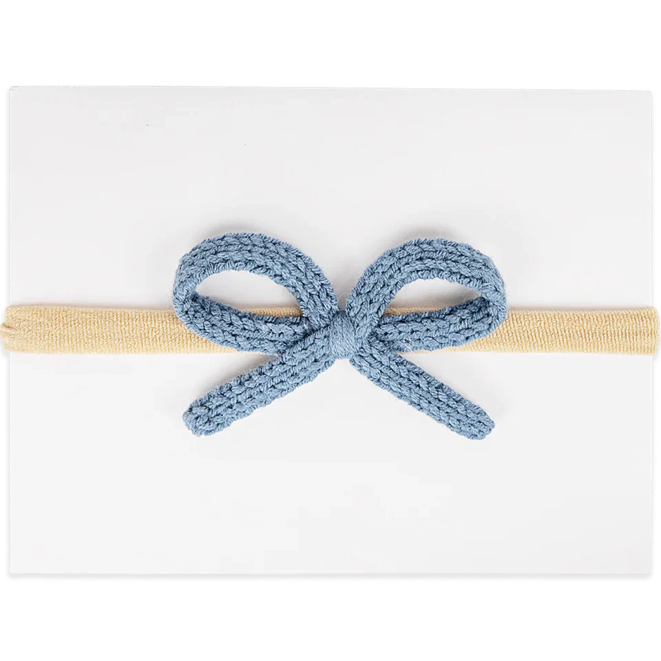Adora Denim Crochet Headband