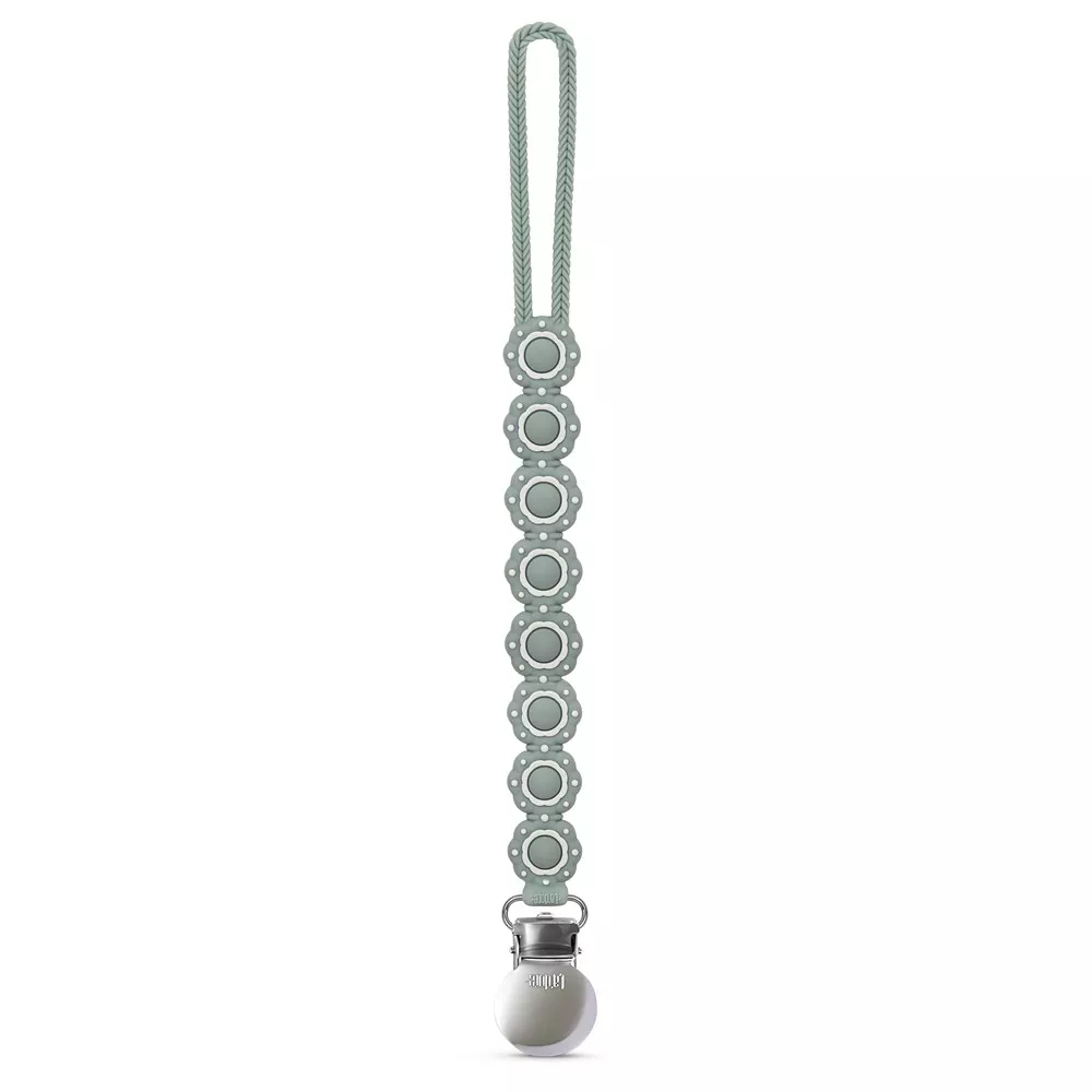 Adora Poppy Pacifier Clip - Graphite - Image 2