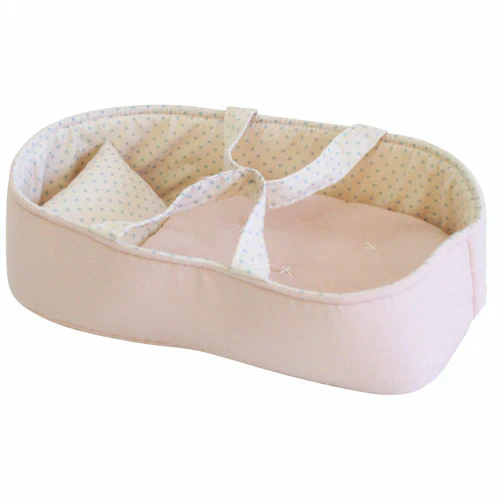 Alimrose Playtime Doll Carrier Set Pale Pink & Spot