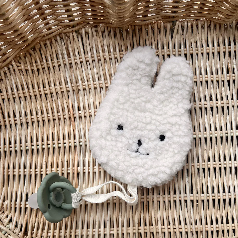 Alimrose Sherpa Paci Comforter - Ivory Bunny - Image 2