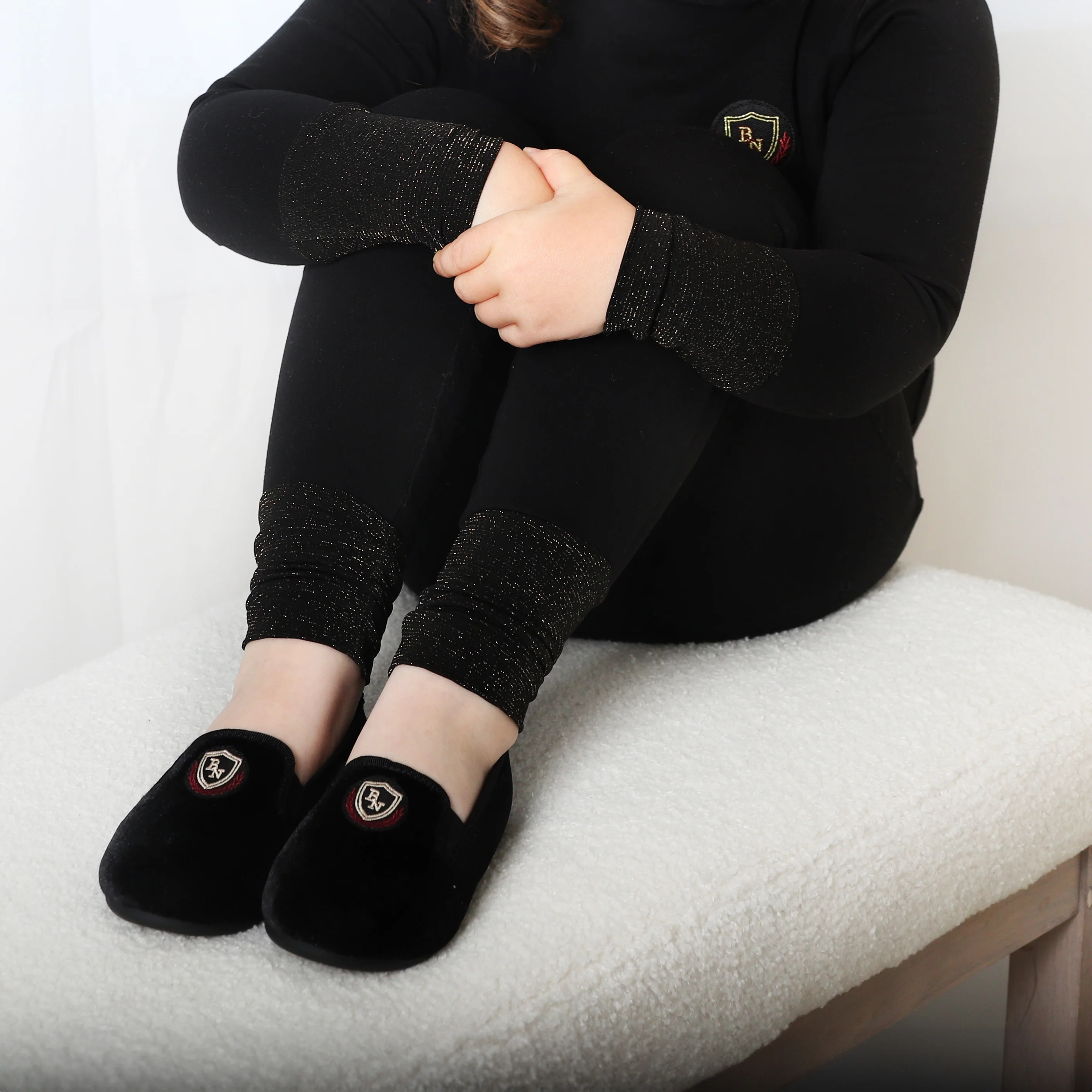 Ba & Na Black Slippers - Loafers - Image 2