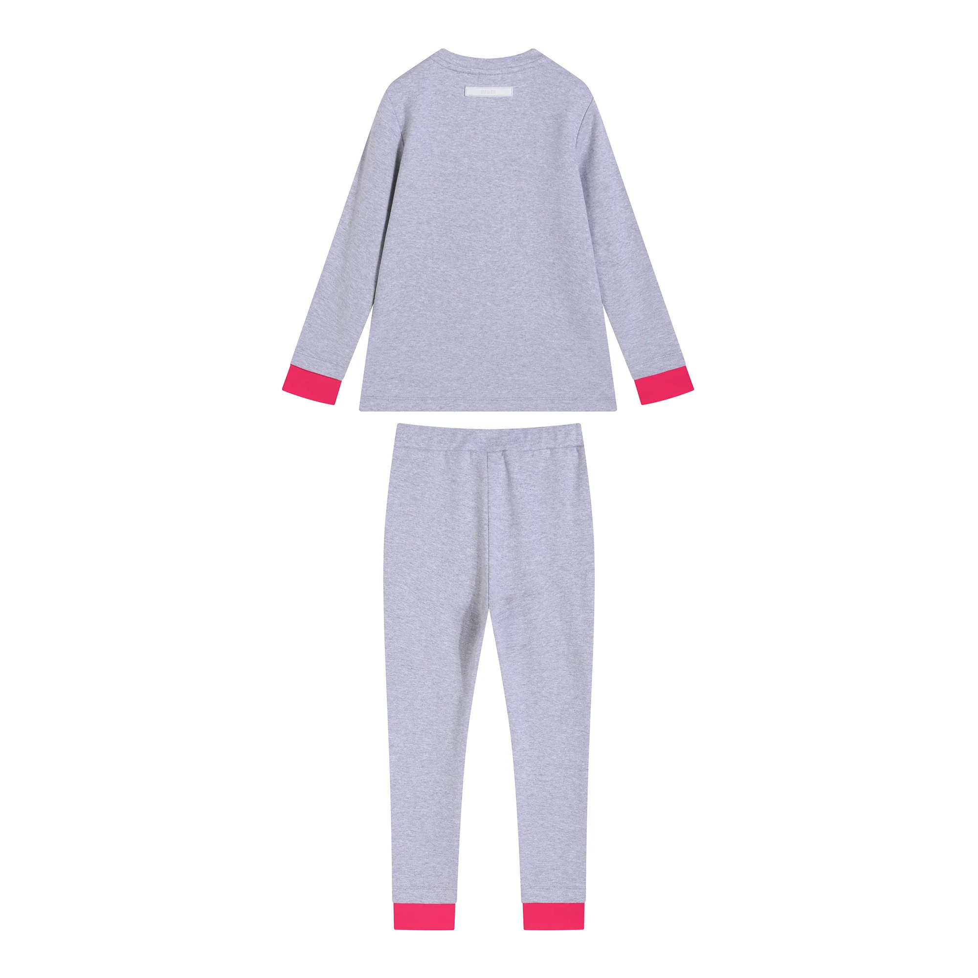 Ba & Na Heather Gray PJ Pink - Image 2