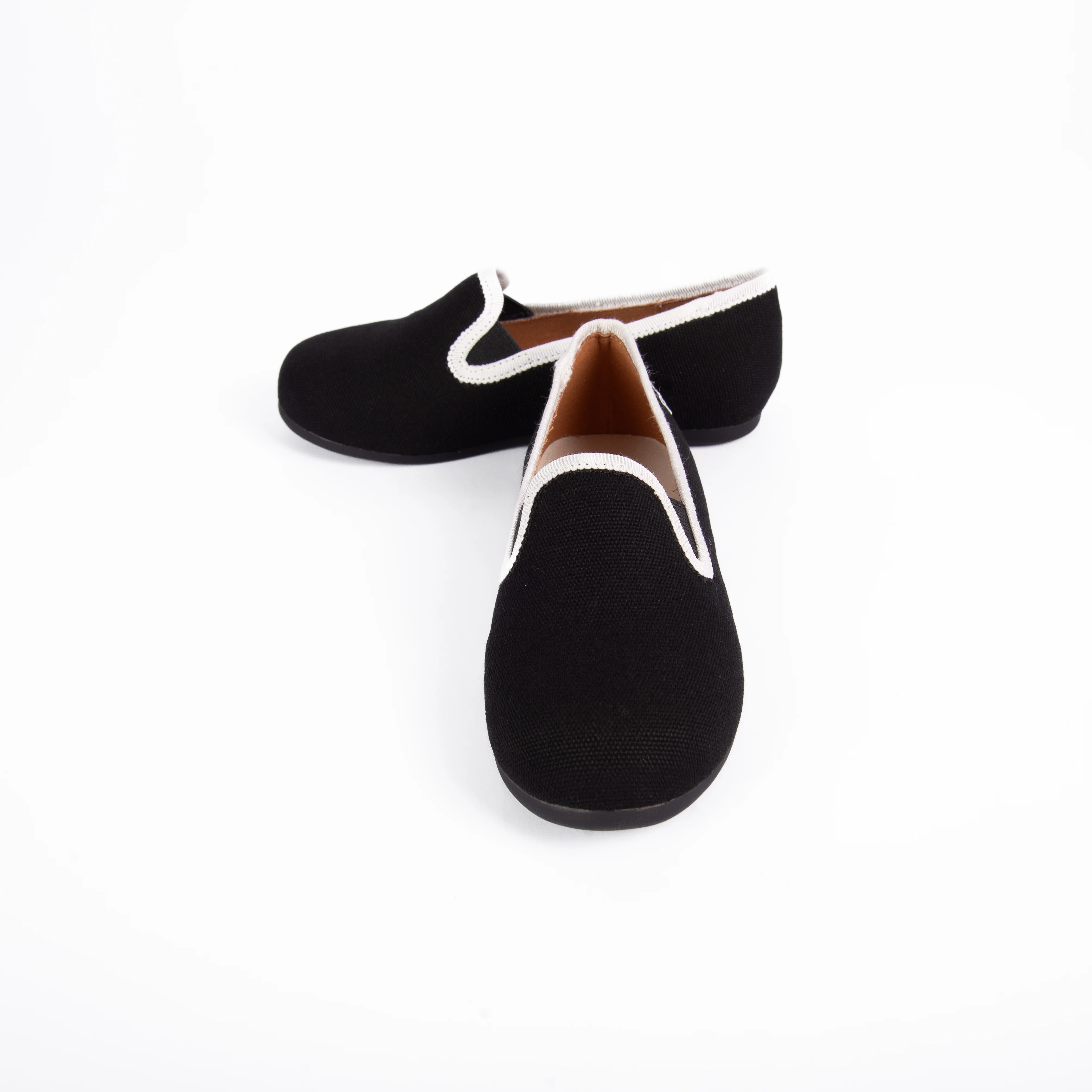 Ba & Na Slippers - Black/White - Image 2