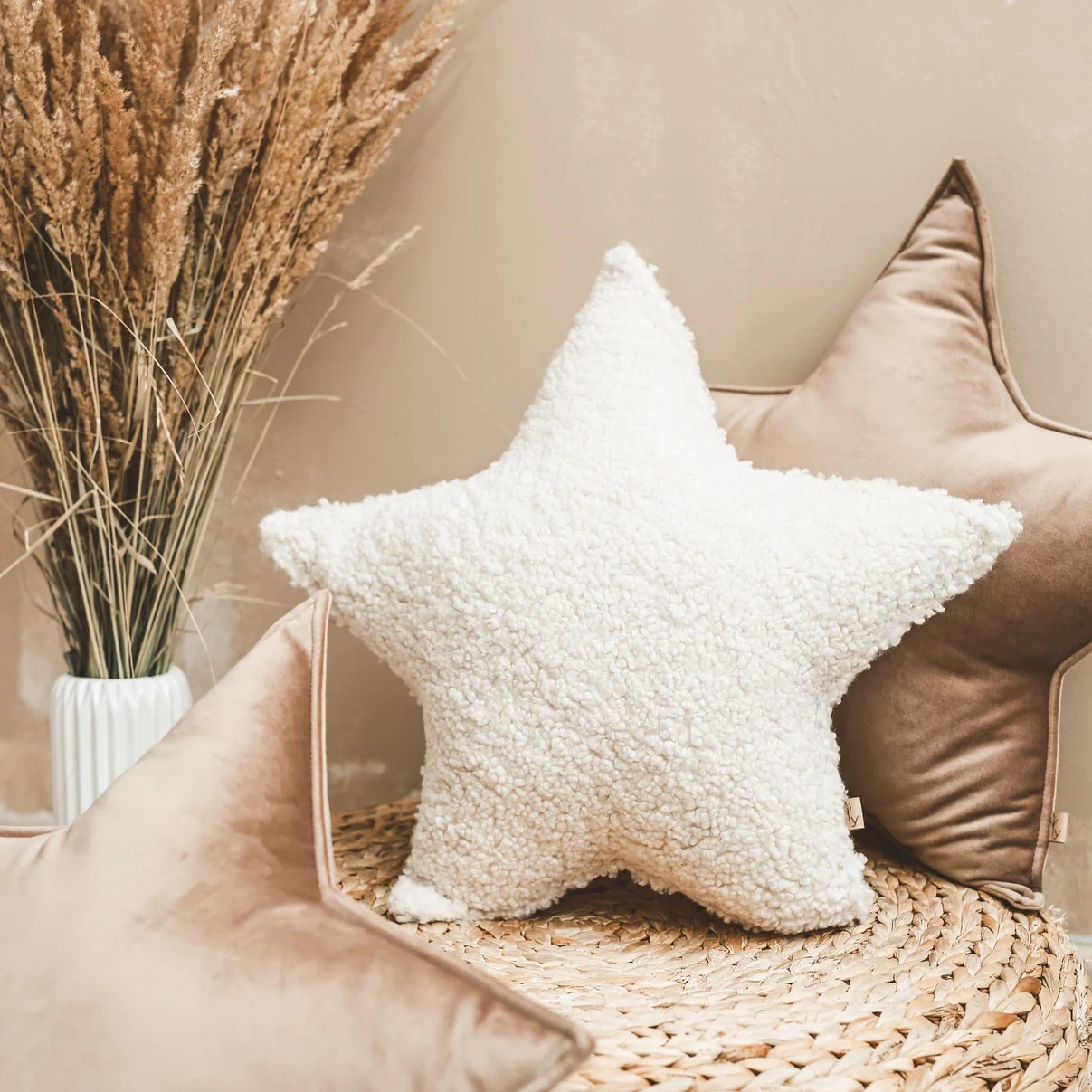 Babyly Teddy Star Pillow