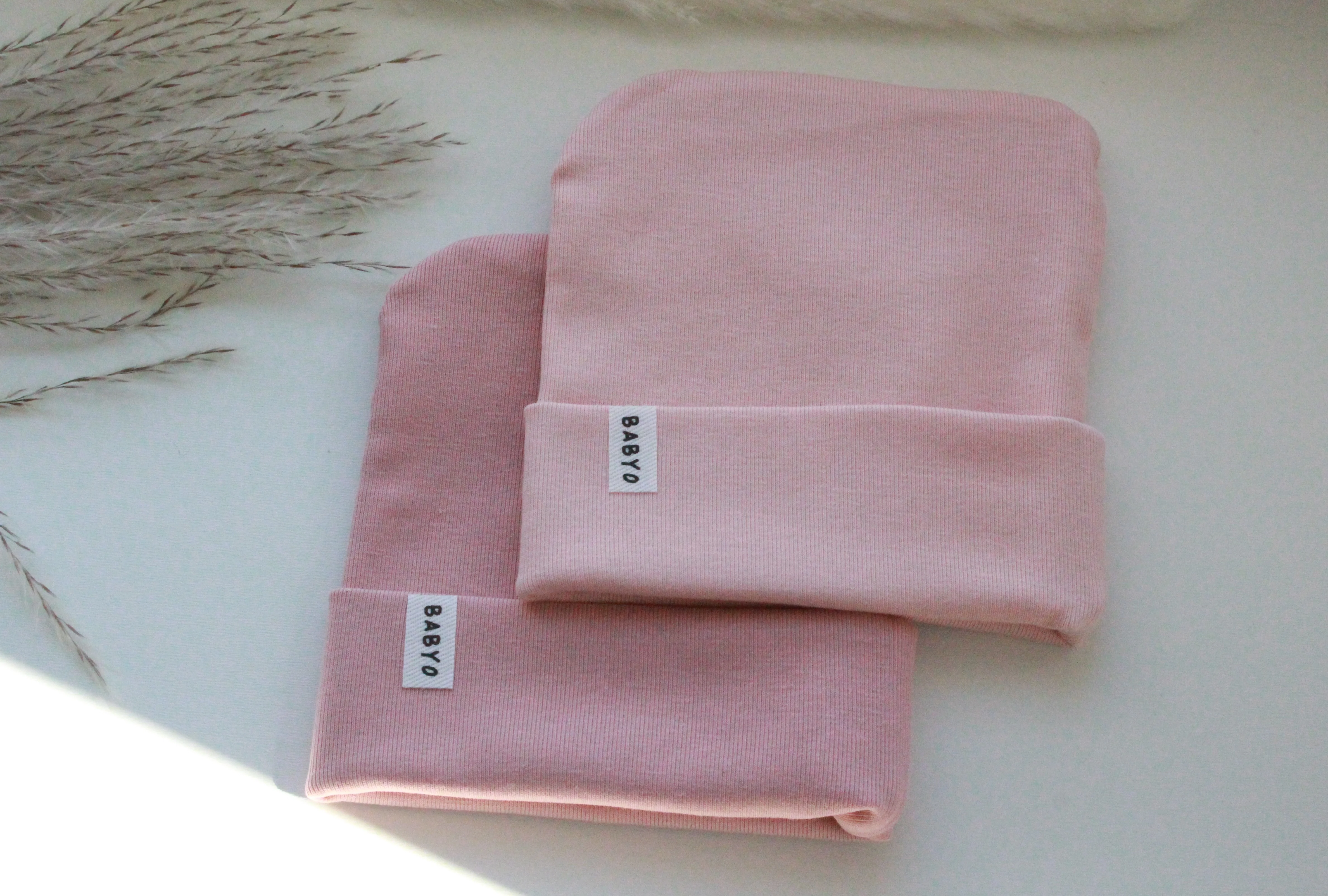 Babyo Hospital Hat - Light Pink