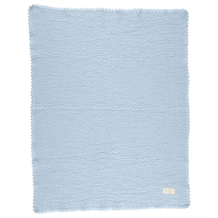 Bebe Organic Lumi Chenille Blanket - Atlantic - Image 2