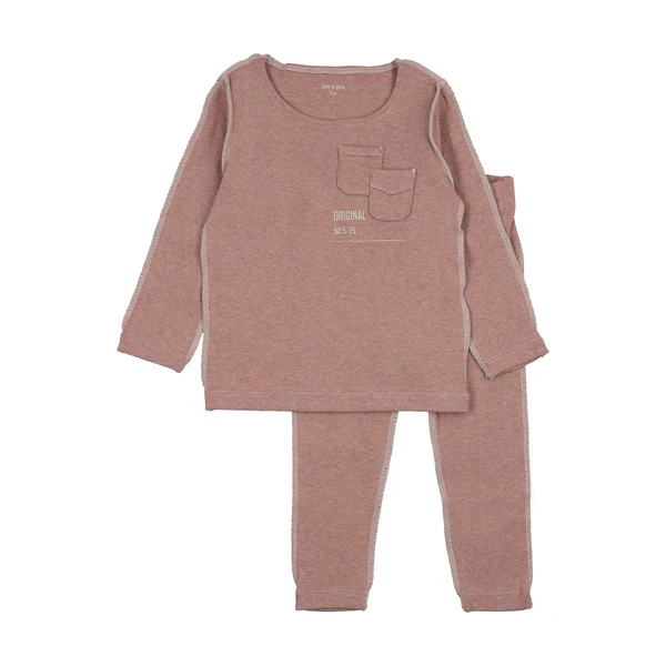 Bee & Dee Sewing Pattern Loungewear - Tea Rose
