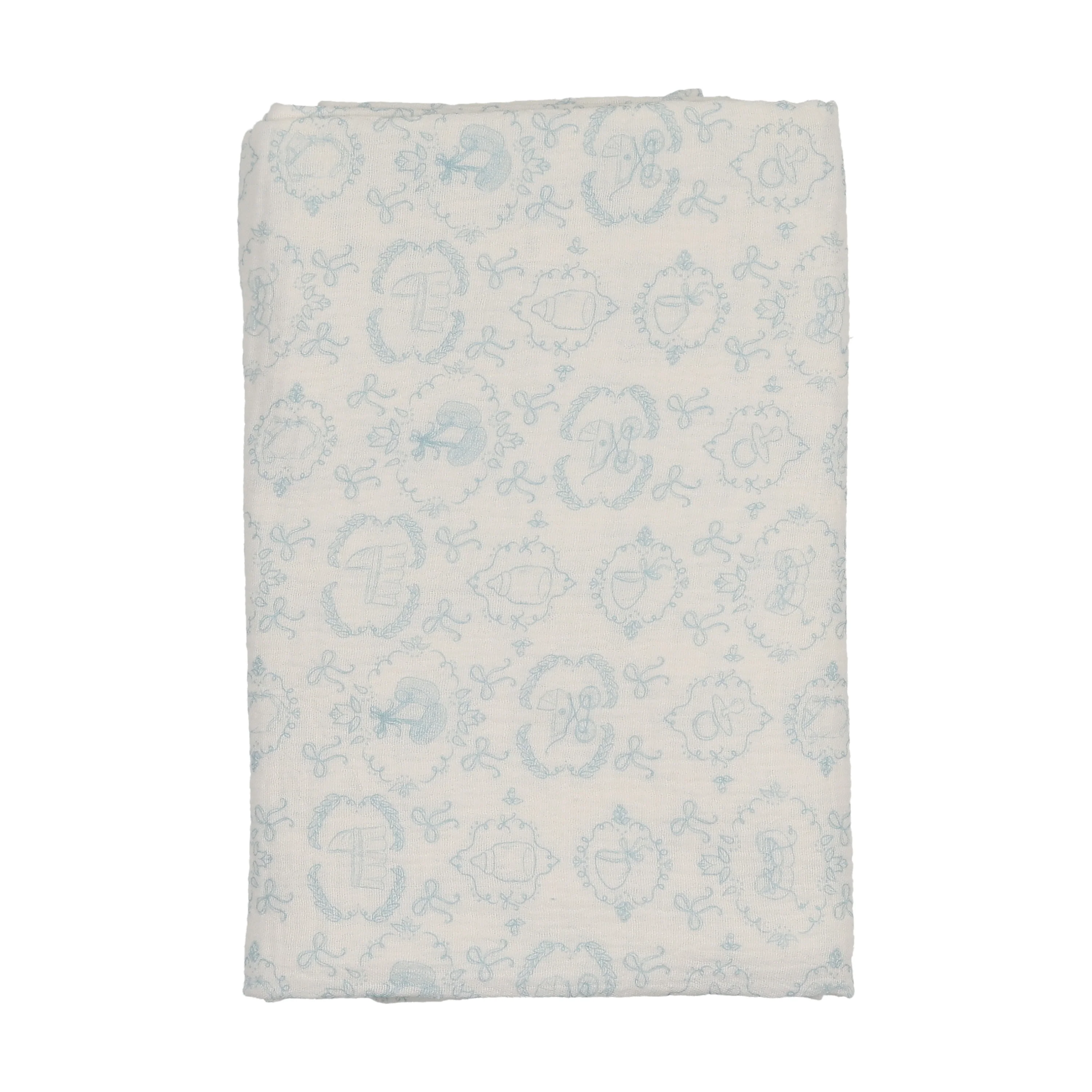 Bee & Dee Babyland Toile Swaddle - Ivory Boys