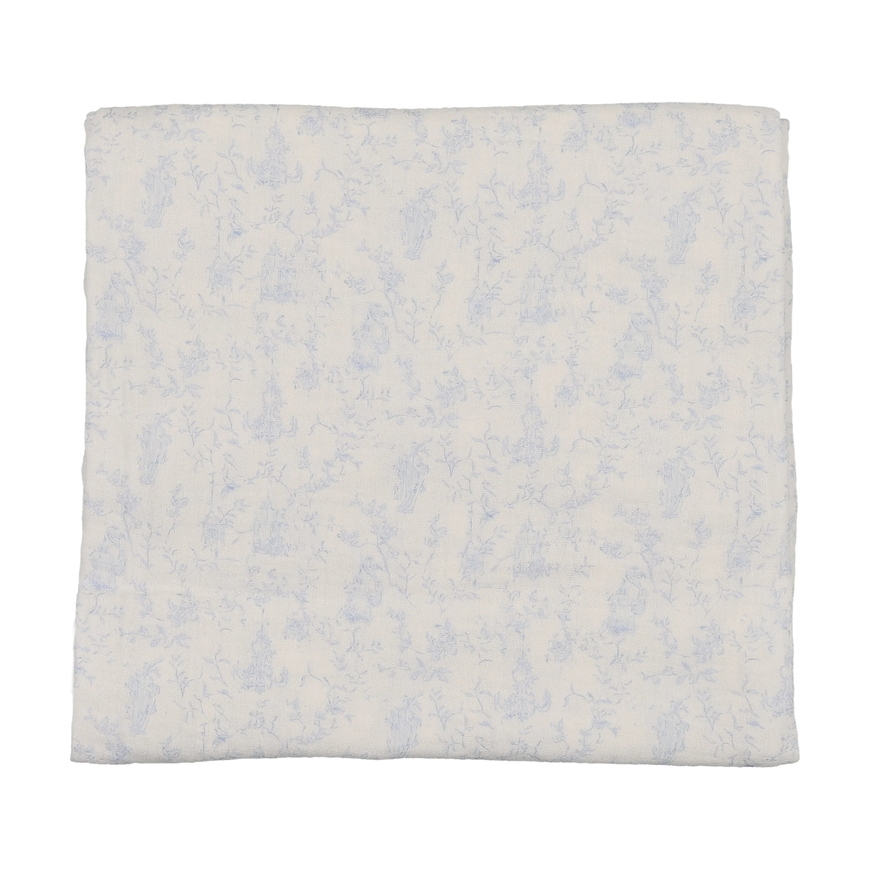 Bee & Dee Birdcage Toile Swaddle - Dusty Blue (Matches Birdcage Toile Outfit)