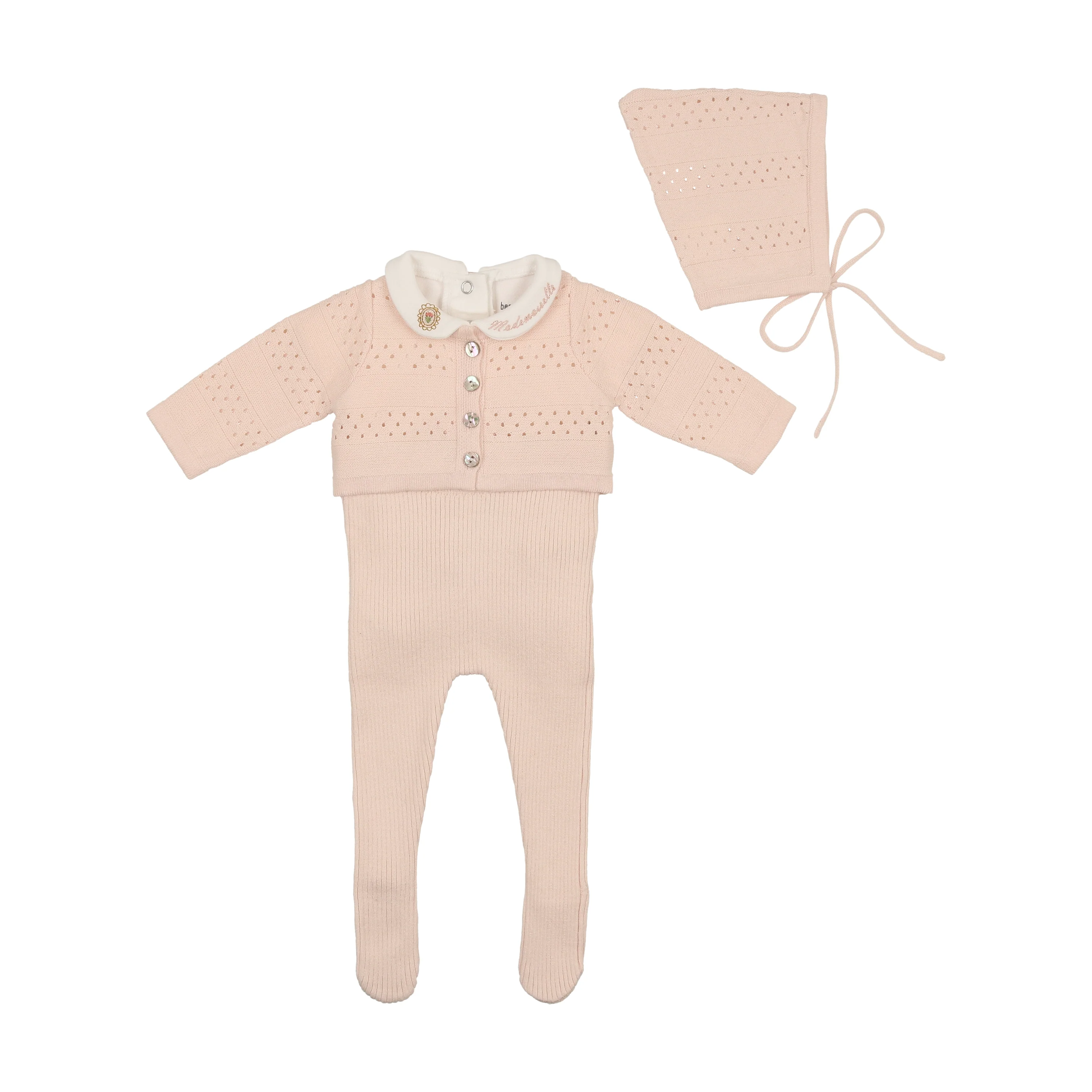 Bee & Dee Mademoiselle & Monsieur  Ensemble - Pearly Pink