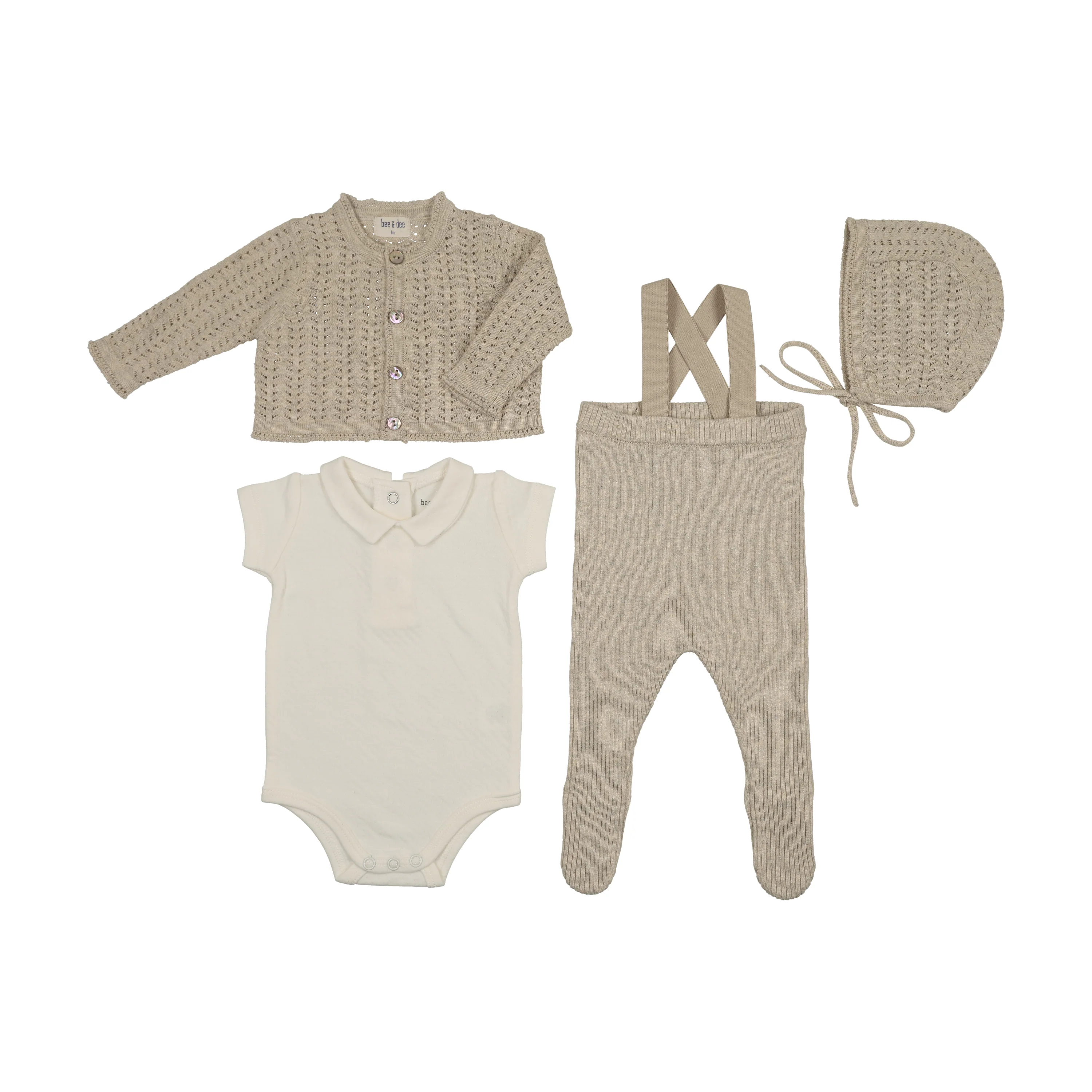 Bee & Dee Knit Ensemble - Oat