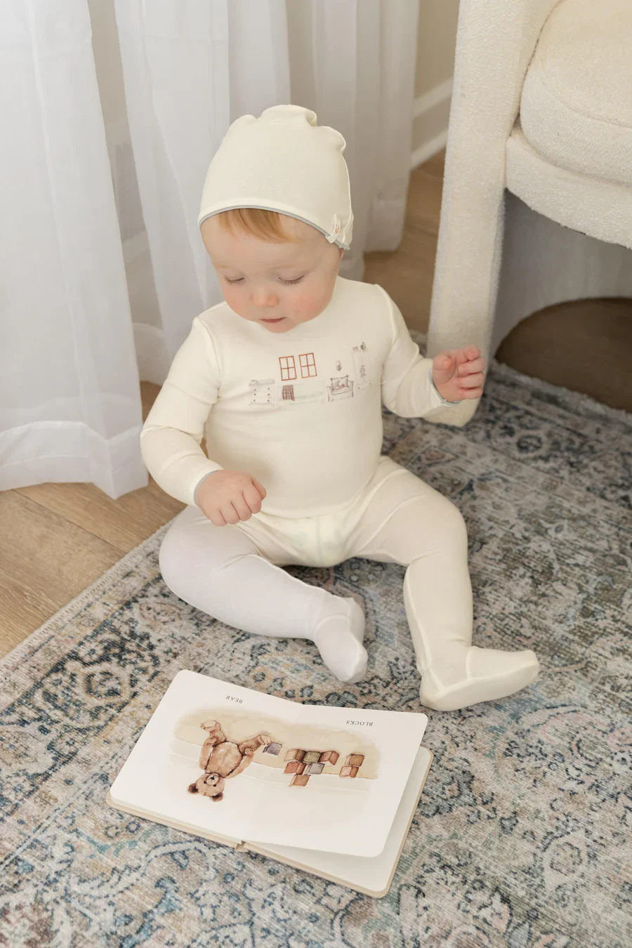 Bee & Dee Little Nursery Layette Set - Ivory Girls - Image 2