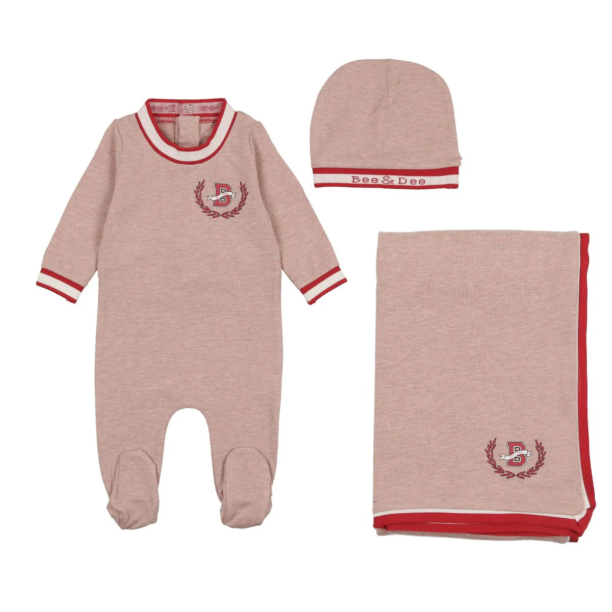 Bee & Dee Modal Varsity 3PC Set - Flush