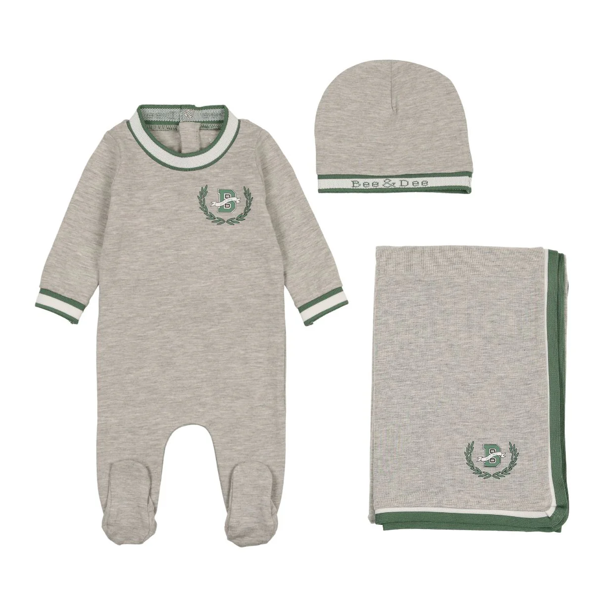 Bee & Dee Modal Varsity 3PC Set - Thunder