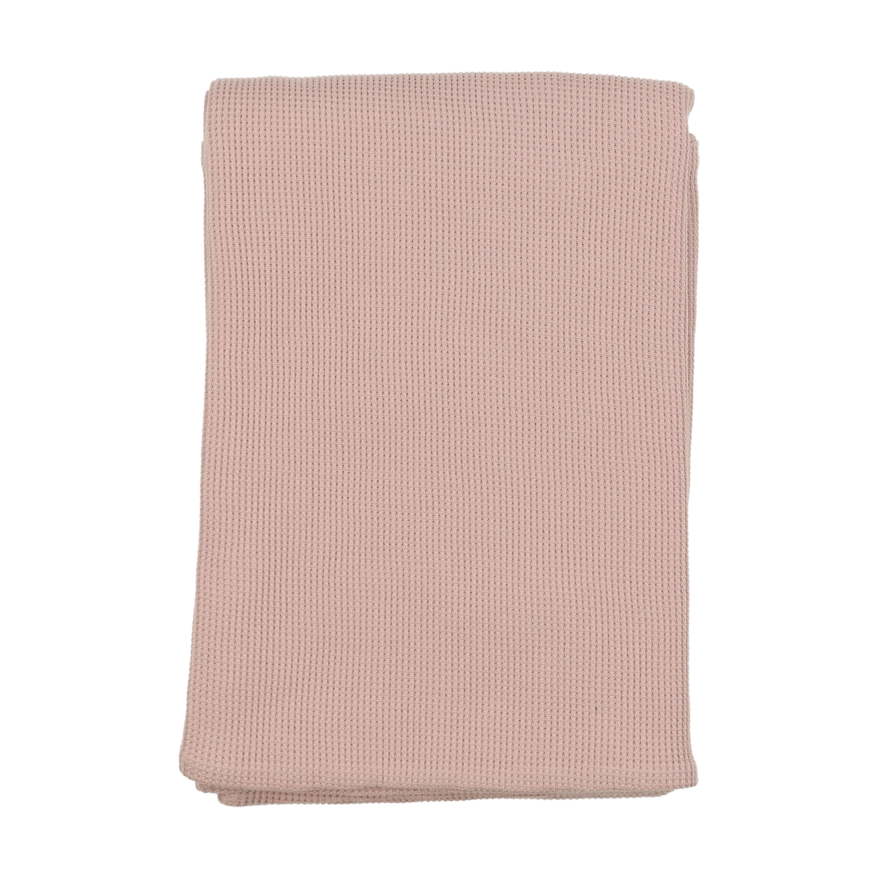 Bee & Dee Waffle Blanket - Muted Pink (Matches Waffle Collection)
