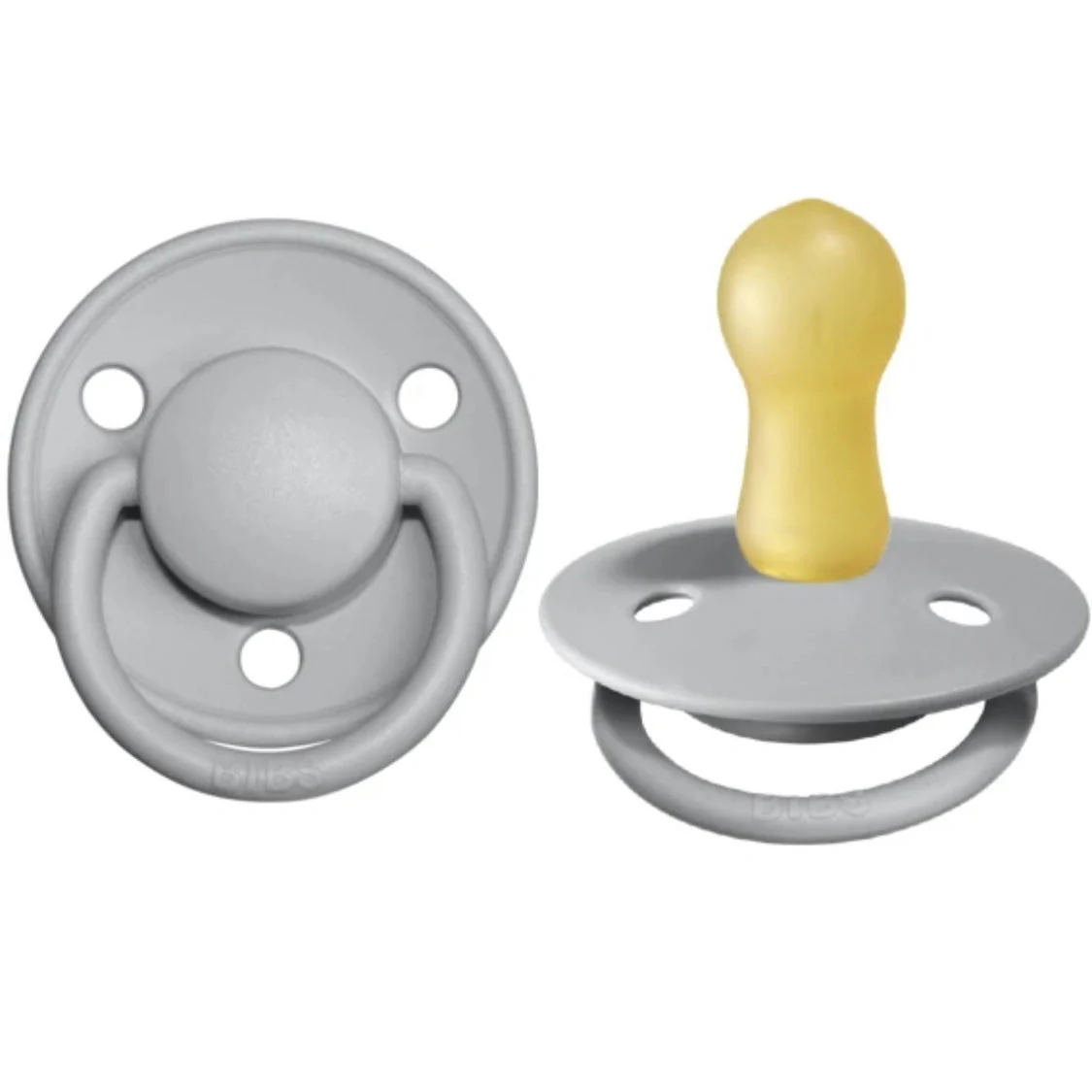 Bibs Pacifier De Lux 2 Pk Cloud Size 1 - 0-6m