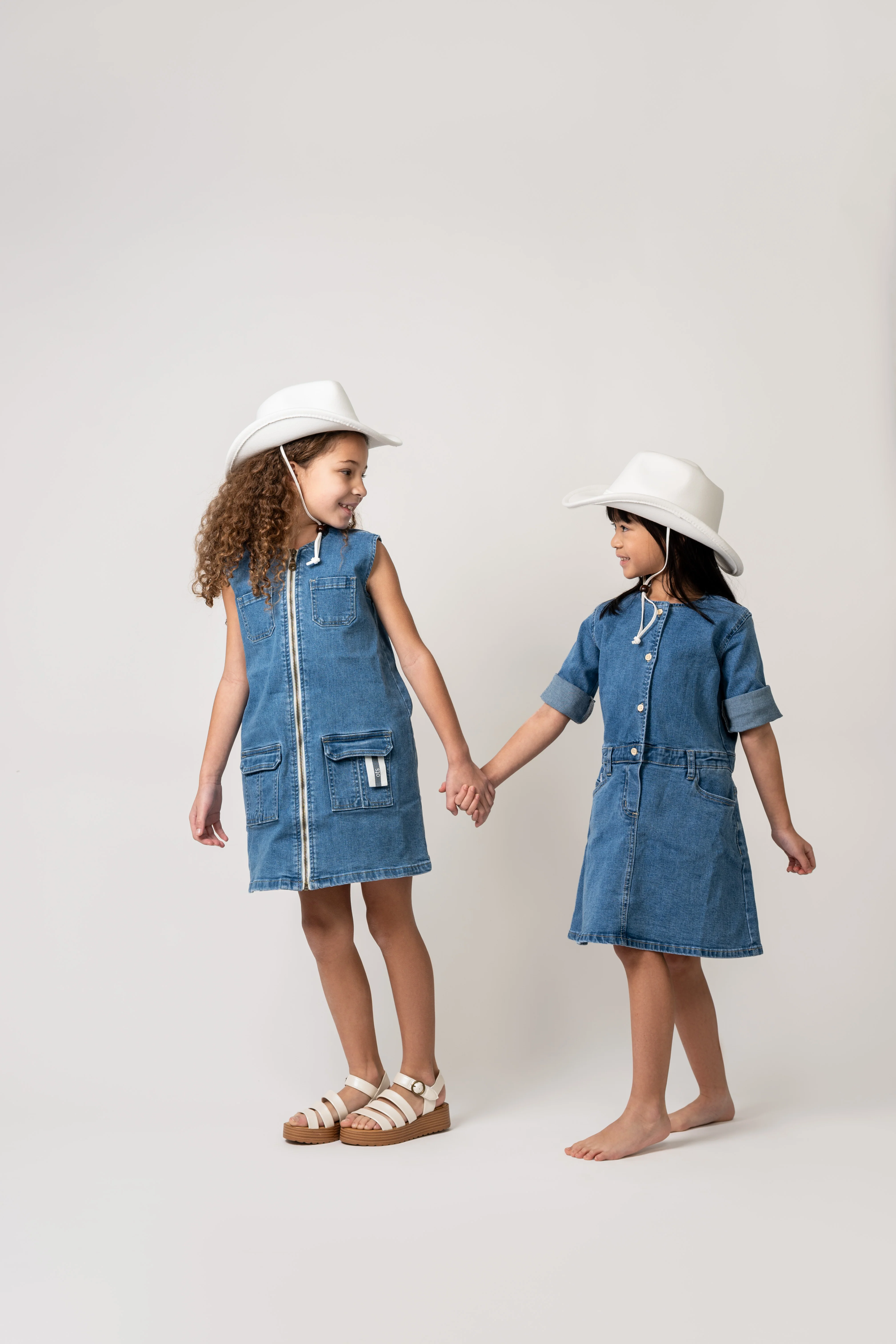 Birnham On The Sea Pocket Jumper - Denim - Image 2