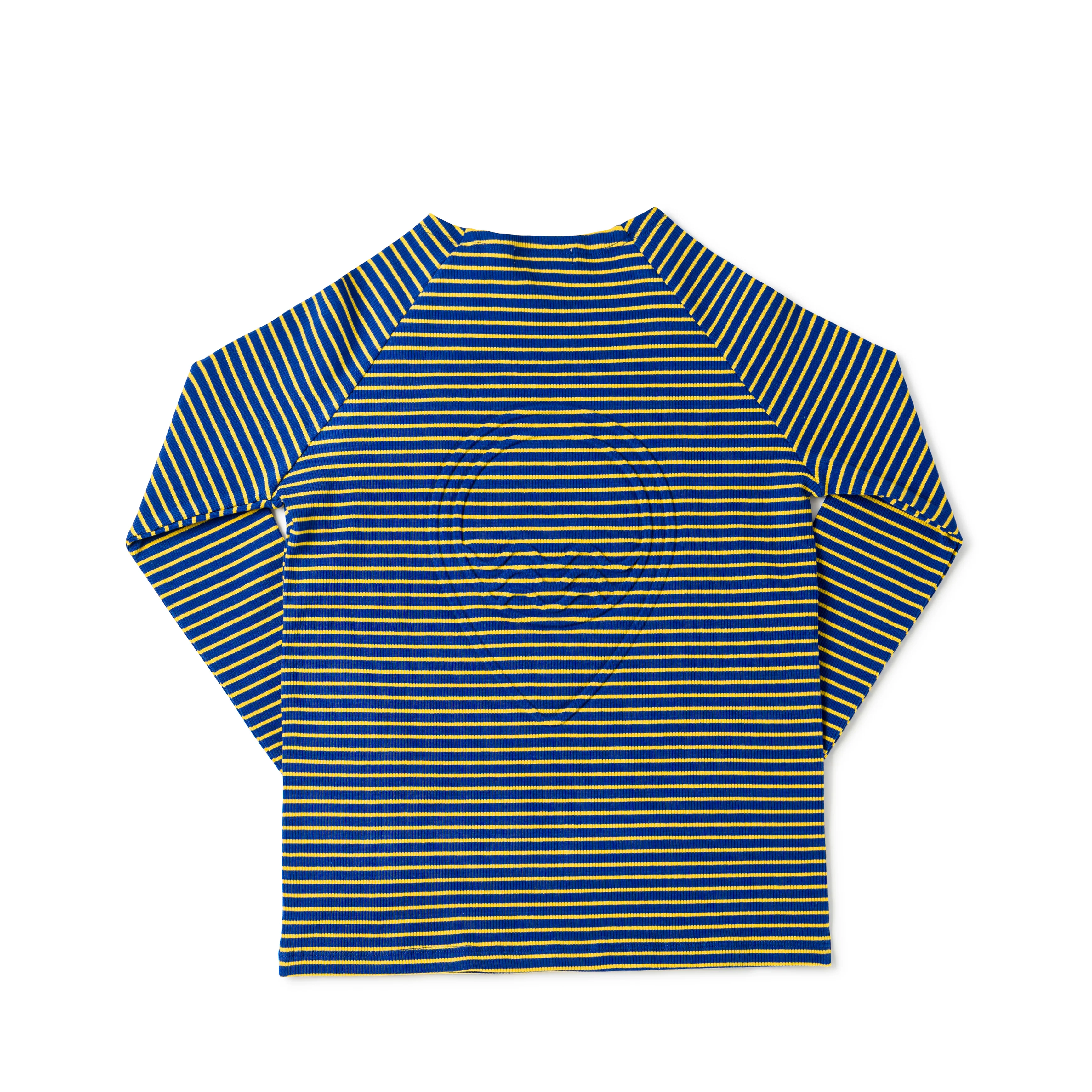 Birnham On The Sea Teen Crew - Electric Stripe - Image 2