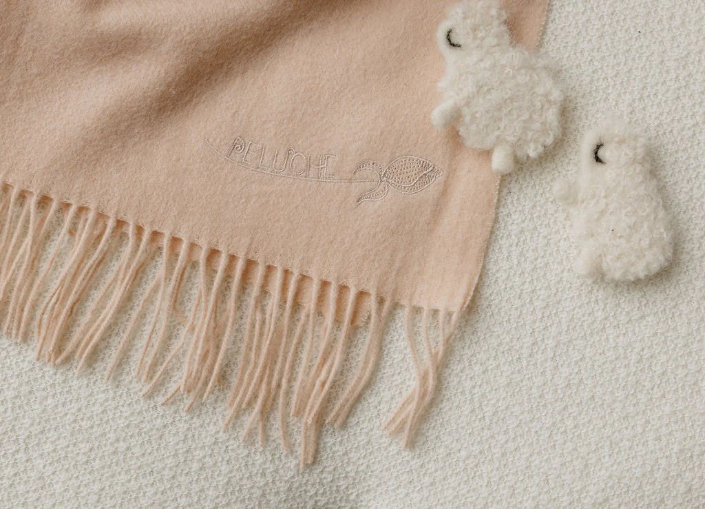 Lambswool Blanket - Rose - Image 2