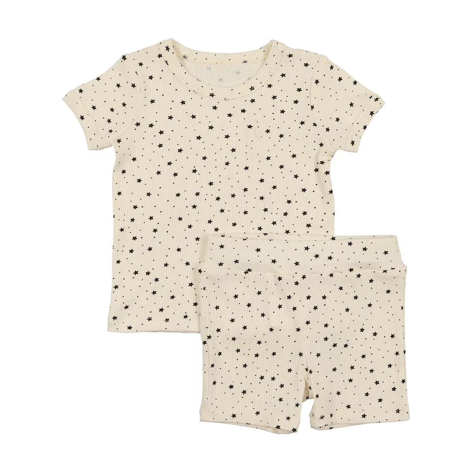 Bonjoy Star Short Set - Ivory