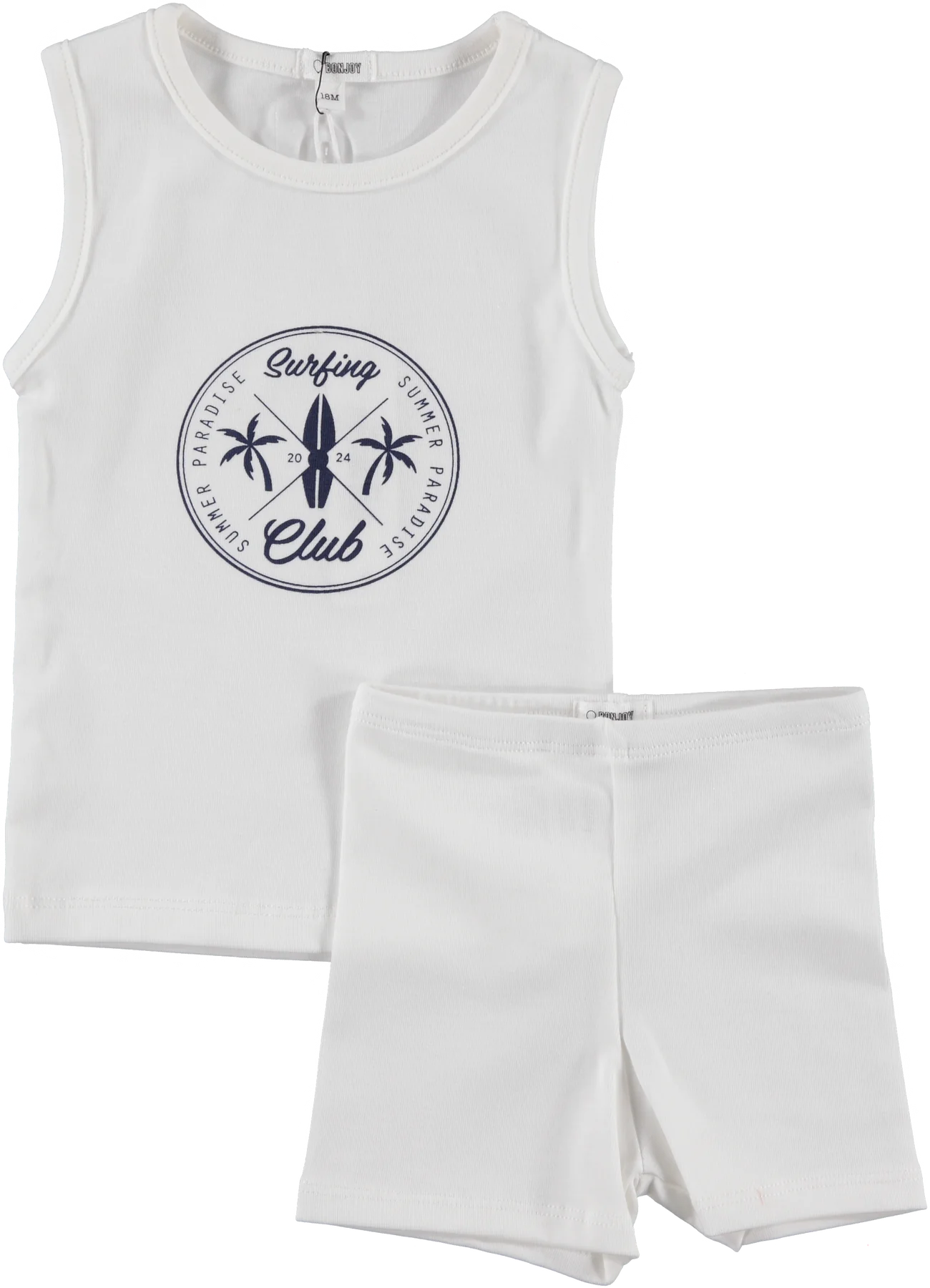 Bonjoy Surf Tank Set - White