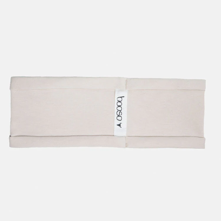 Booso Label  Sweatband - Ivory/Beige
