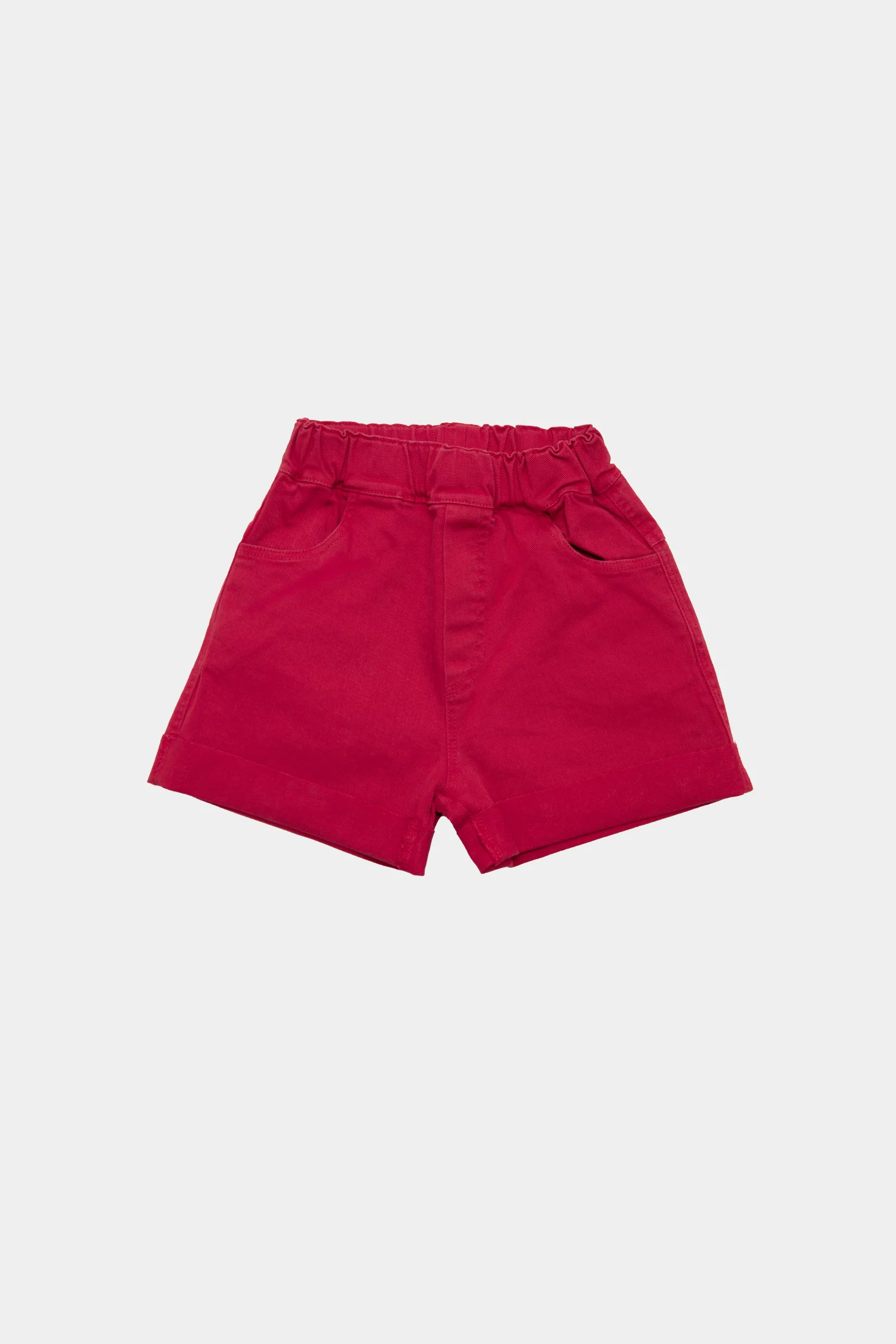Booso Red Short Jeans