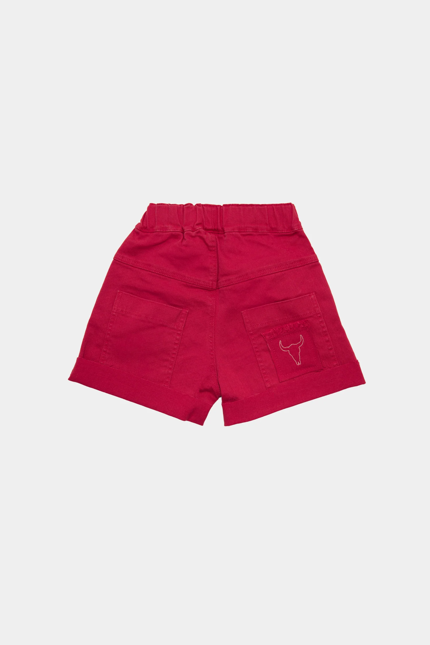 Booso Red Short Jeans - Image 2