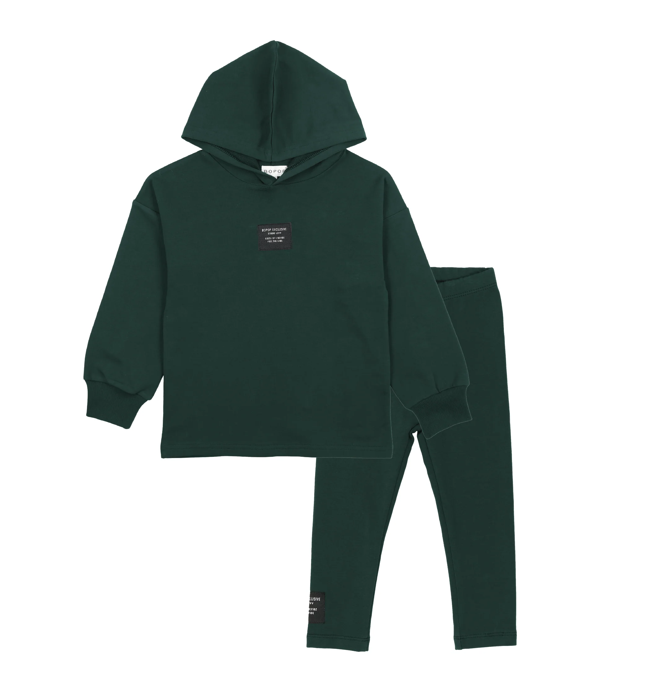 Bopop Canvas Patch Collection Baby Set - Green