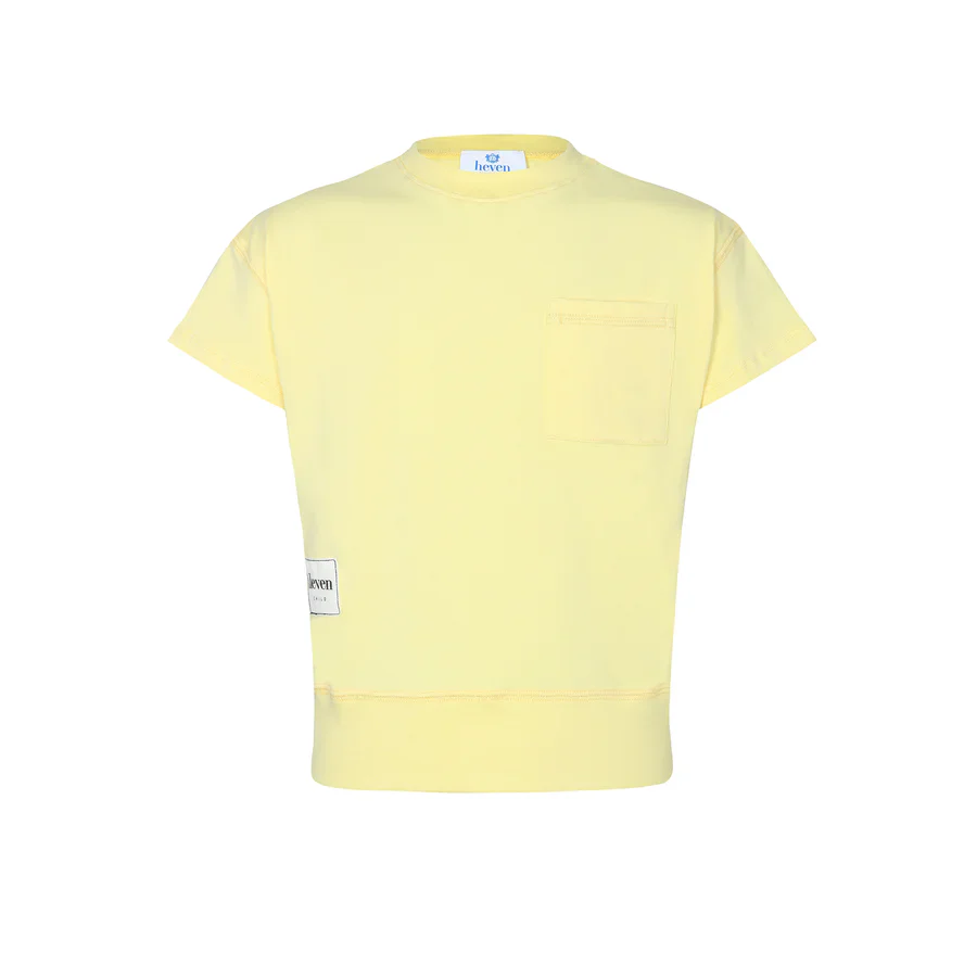 Heven Boys Short Sleeve T-shirt H35 - Yellow