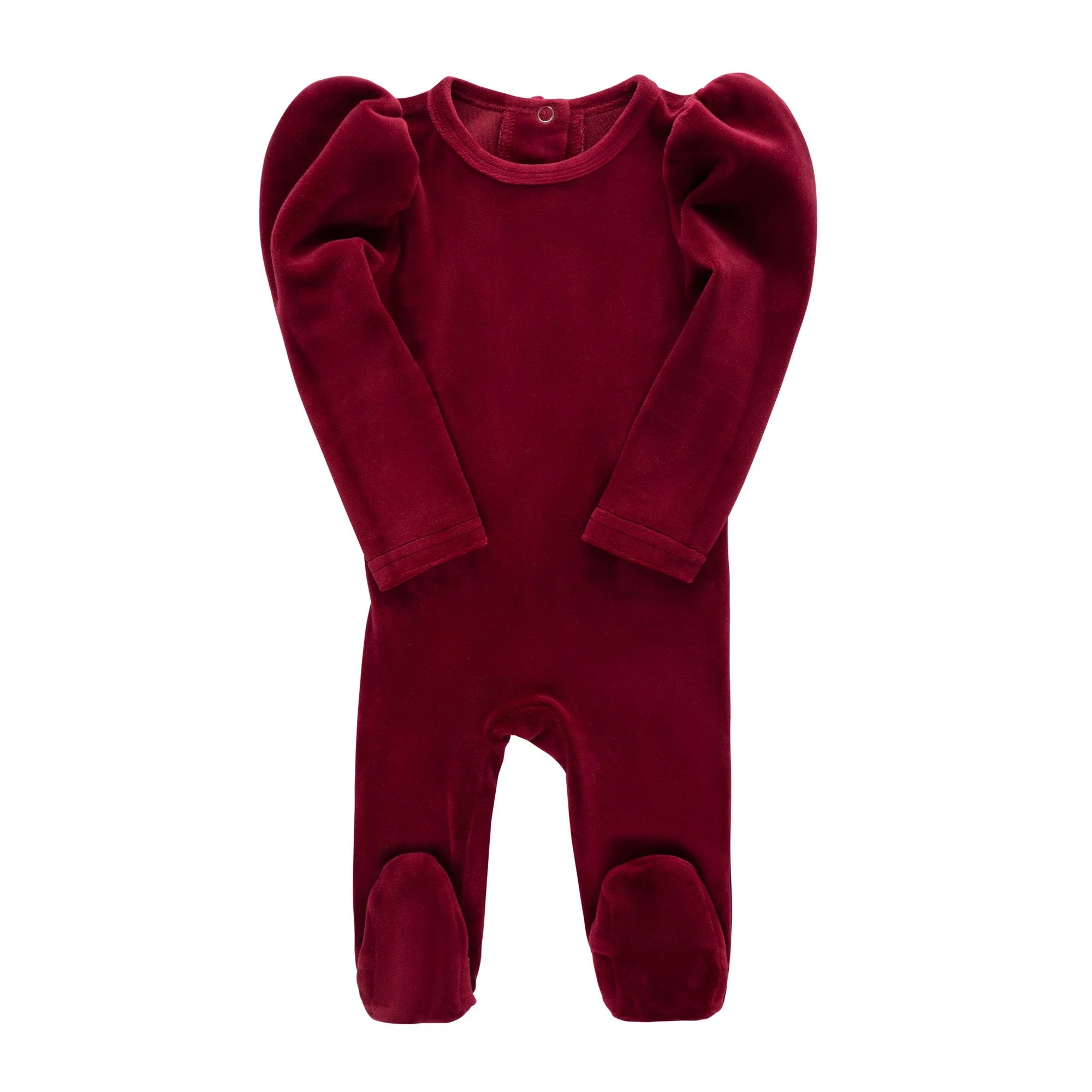 Burgundy Puff Sleeve Collection