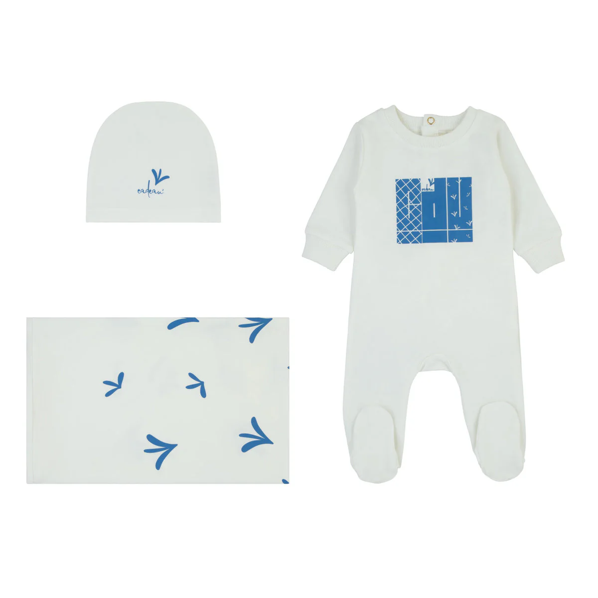 Cadeau CDU Silicon 3PC Set - Blue Print