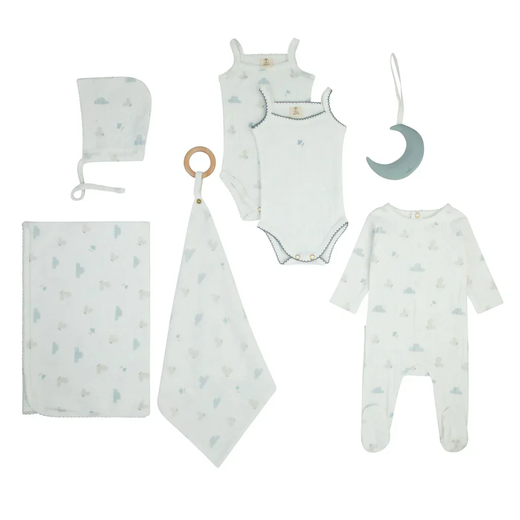 Cadeau Pointelle Tone Boys Set - Image 2