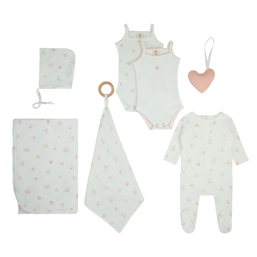 Cadeau Pointelle Tone Girls Set - Image 2