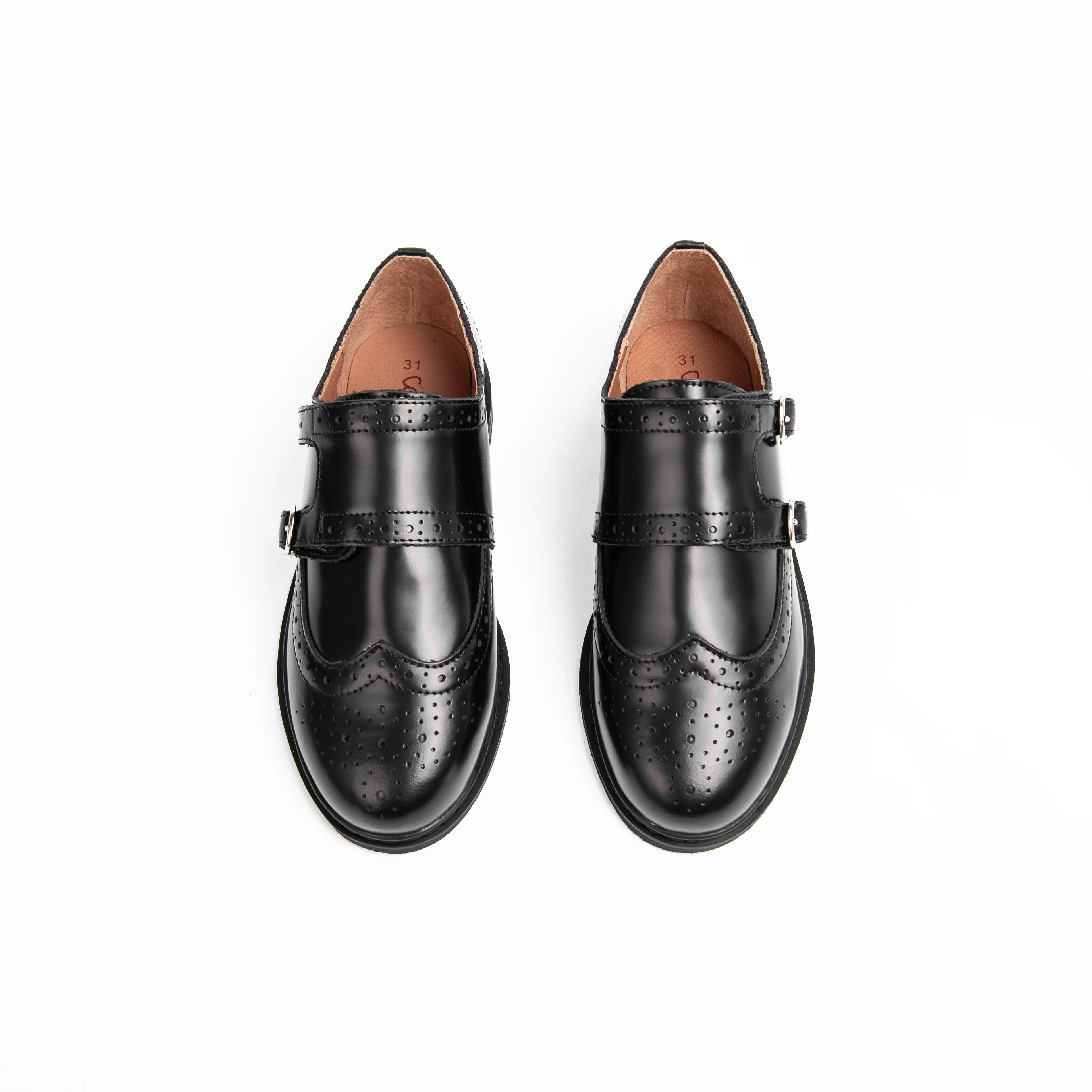 Camille Shoes Adele - Black Leather