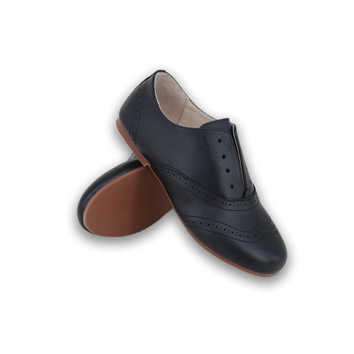 Camille Shoes Adele Black Leather - Image 3