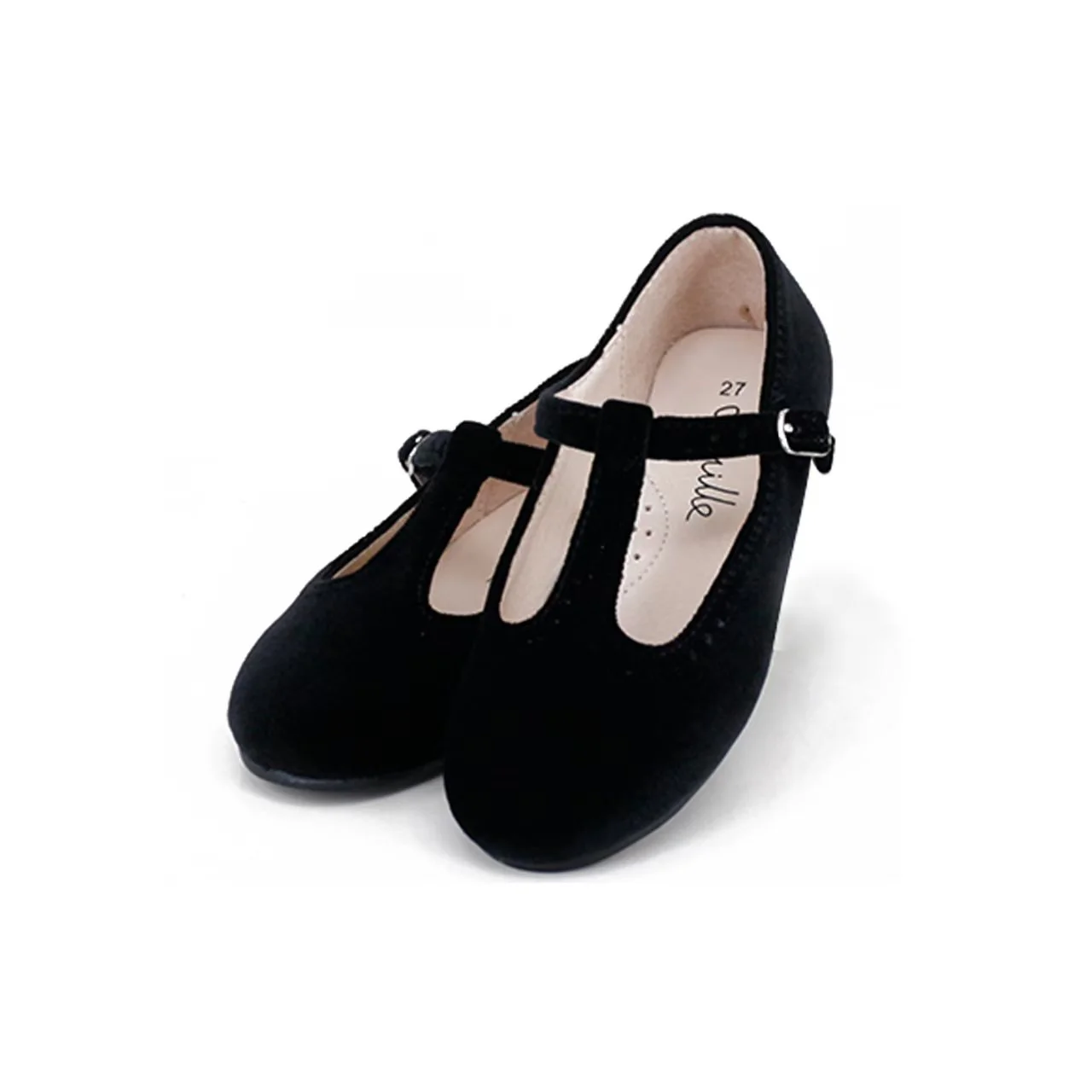 Camille Shoes Bella - Black Velvet - Image 2