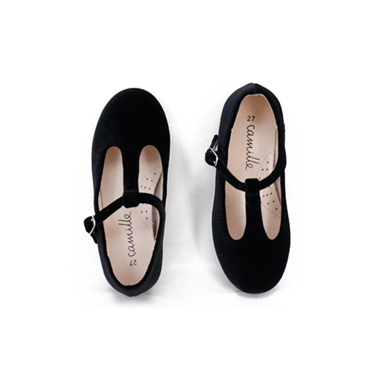 Camille Shoes Bella - Black Velvet - Image 3
