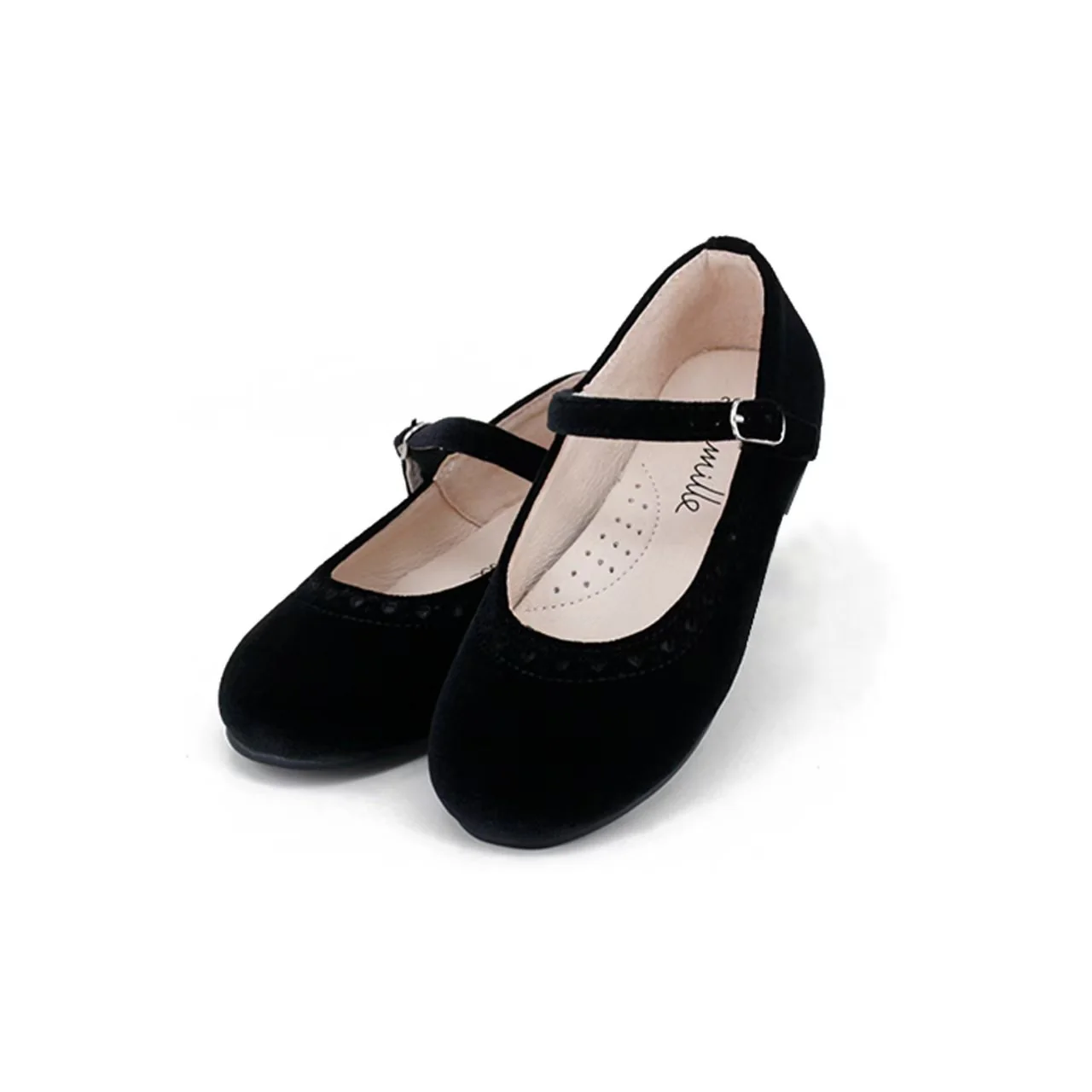 Camille Shoes Piper - Black Velvet - Image 3
