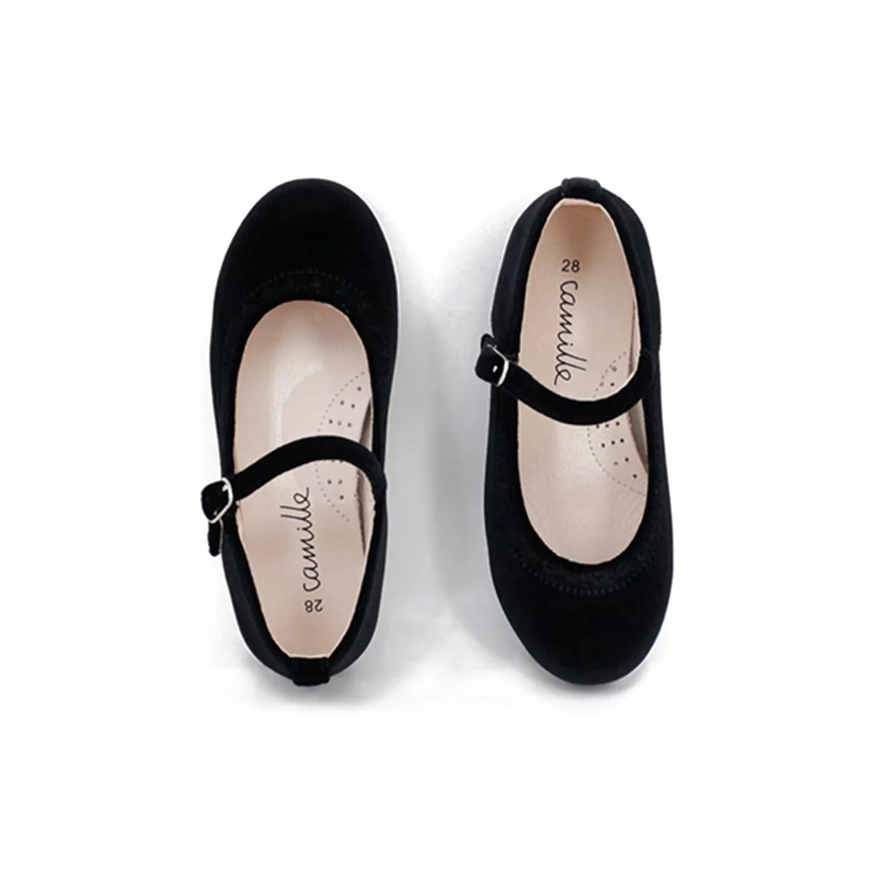 Camille Shoes Piper - Black Velvet - Image 4