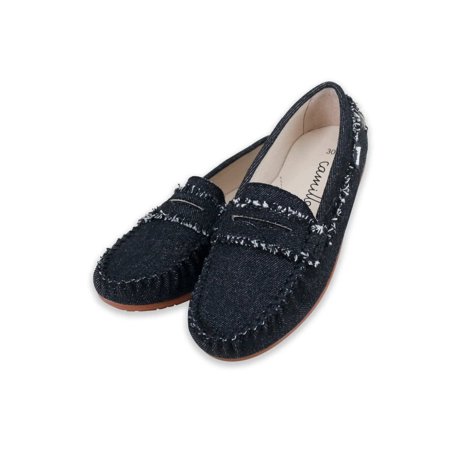 Camille Shoes Stella - Black Denim - Image 4