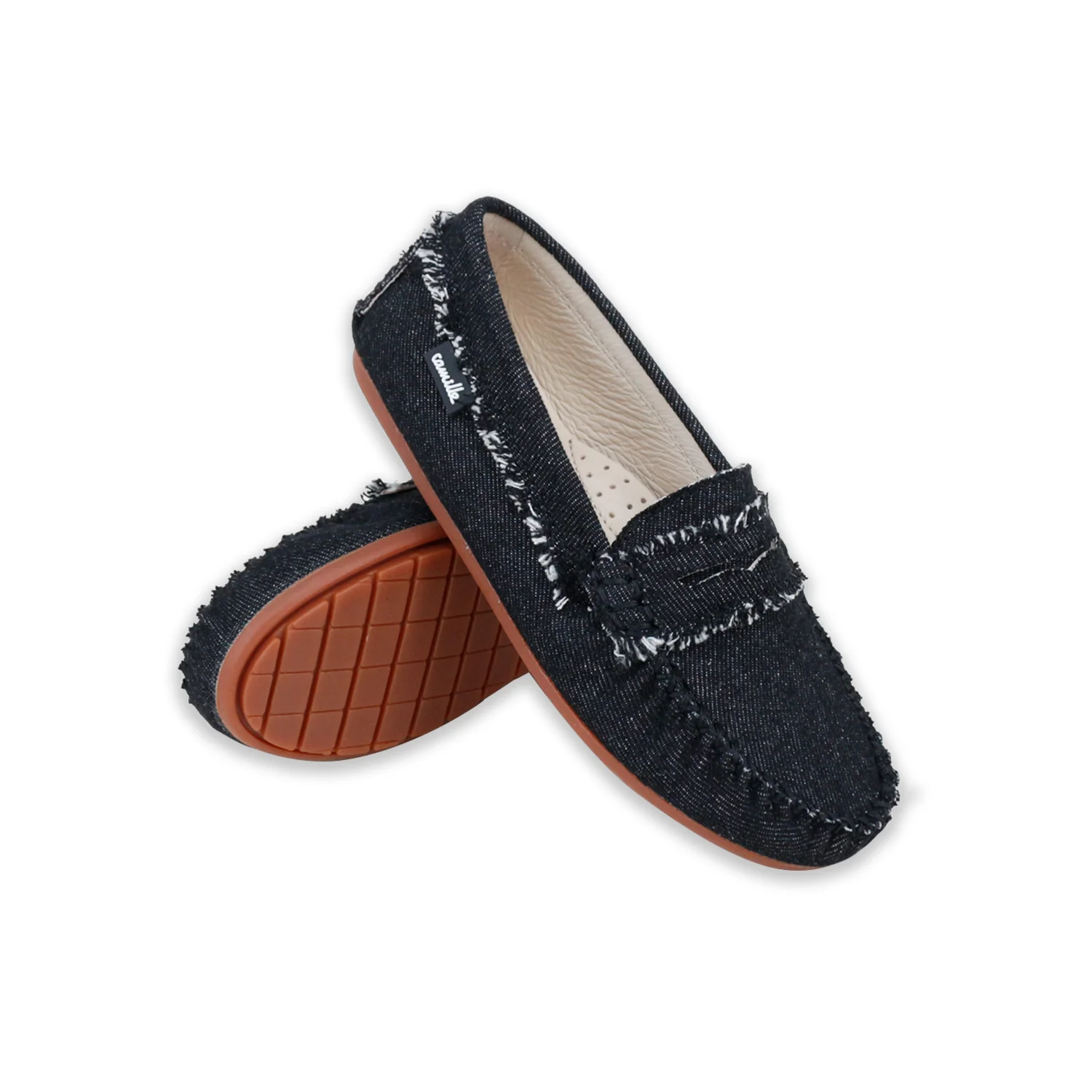 Camille Shoes Stella - Black Denim - Image 5