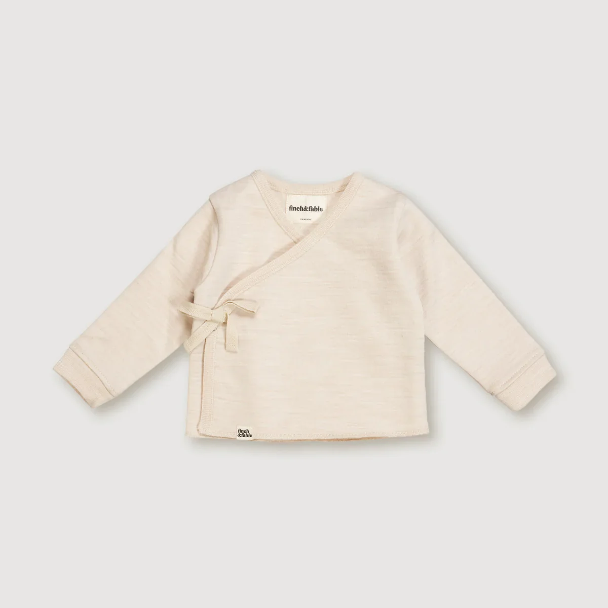 Finch & Fable - Wool Fleece Cardigan - Oat