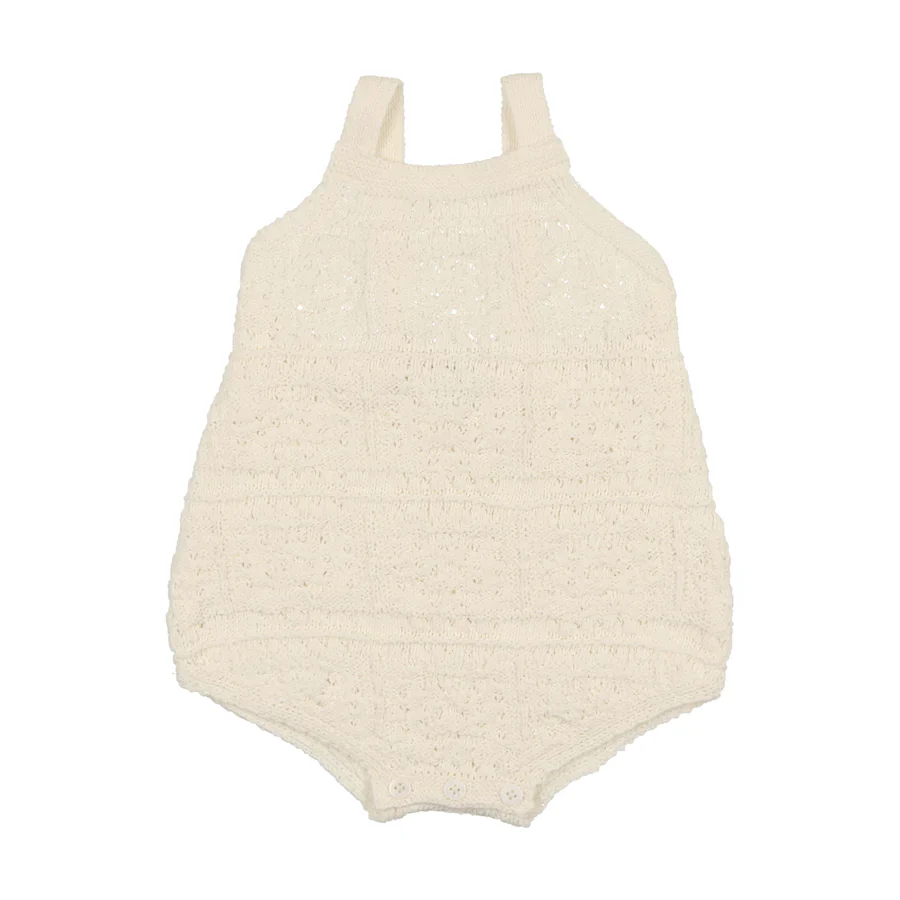 Coco Blank Crochet Romper