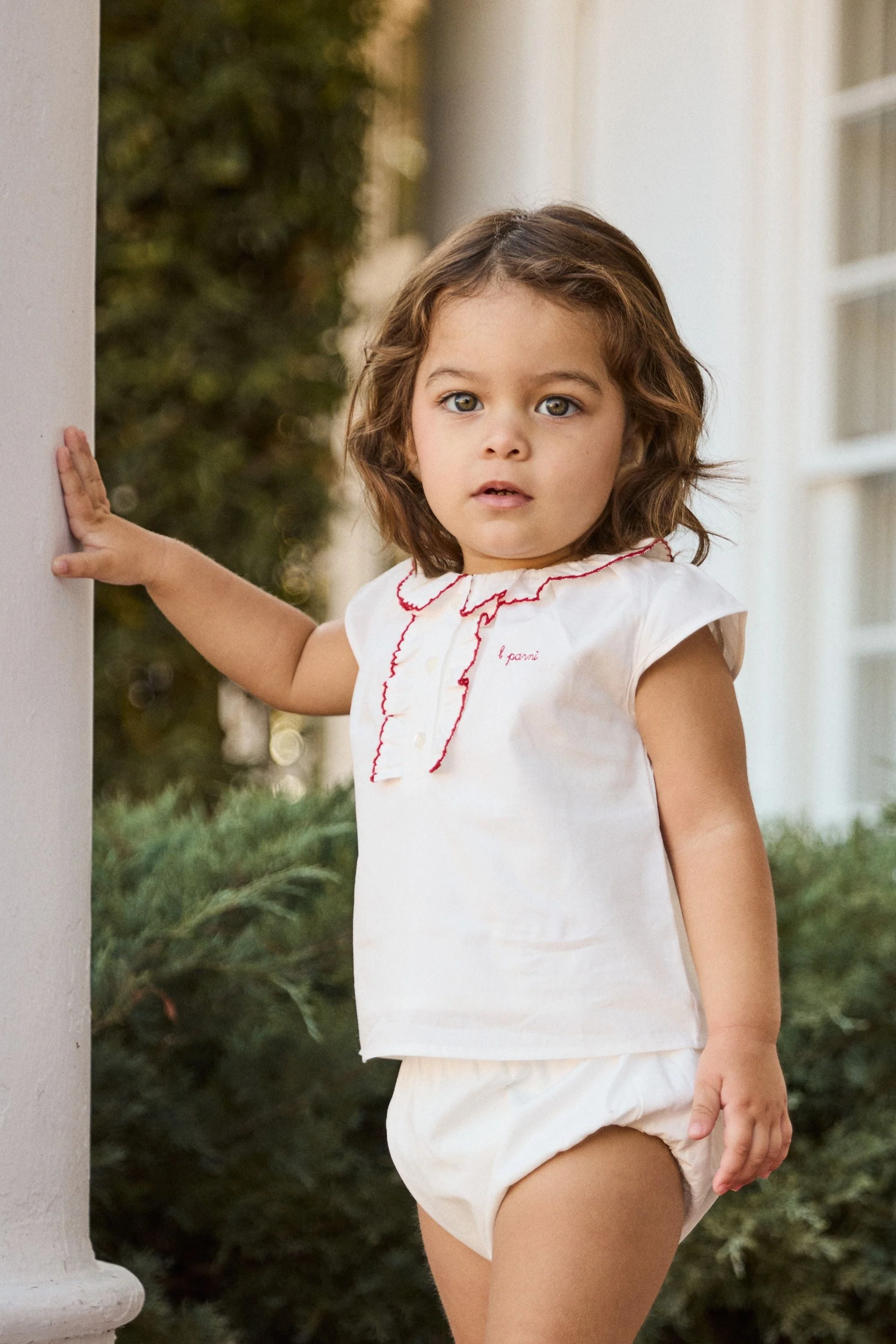 Little Parni Pico Toddler Set (K645) - White - Image 2